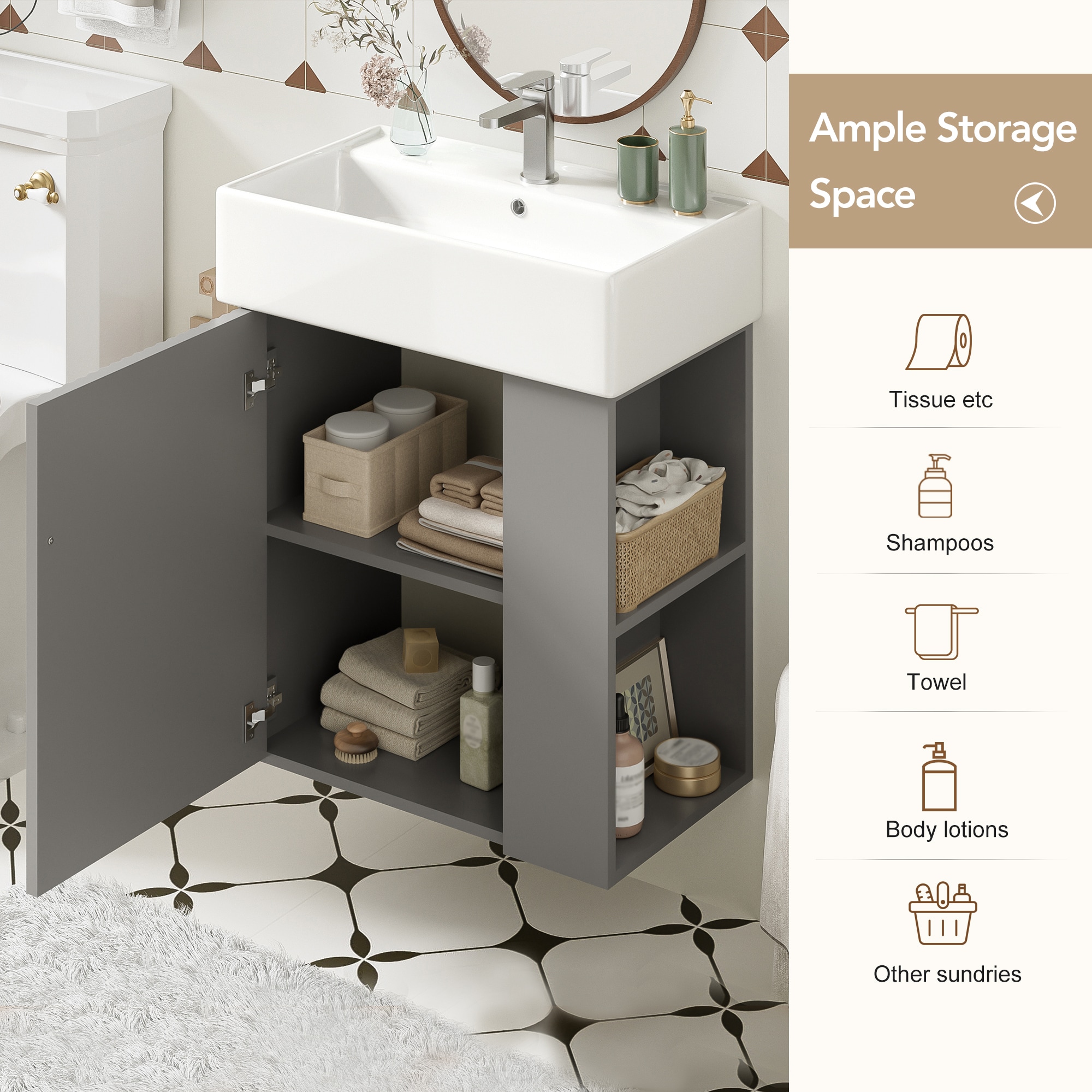 ModernLuxe L3P-N729P170388E Bath-Vanity-Combo - View #4