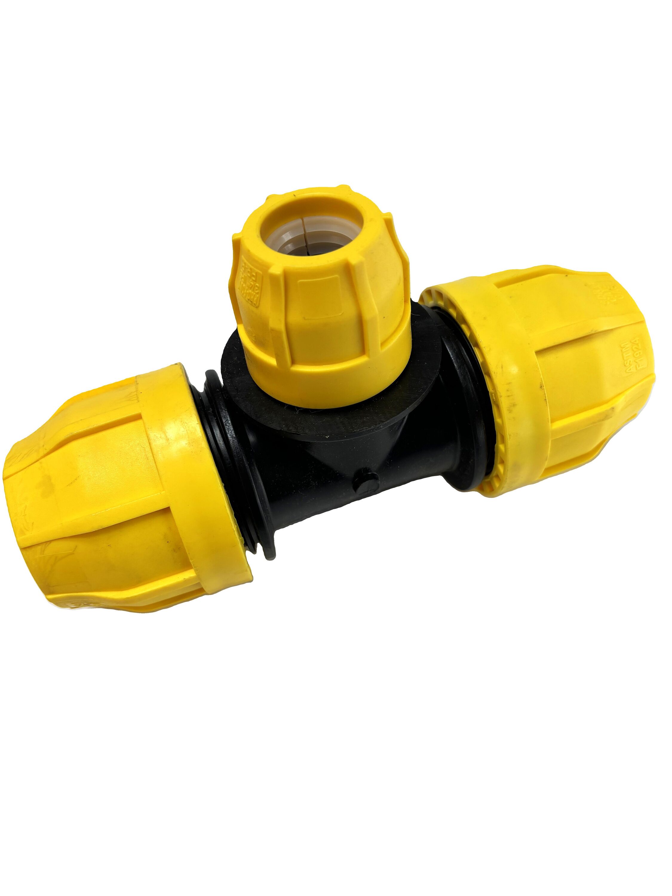 ProFlex PERTE2-DDC-C Pro-Poly Reducing  Underground Tee Fitting 1-in x 1-in x 3/4-in