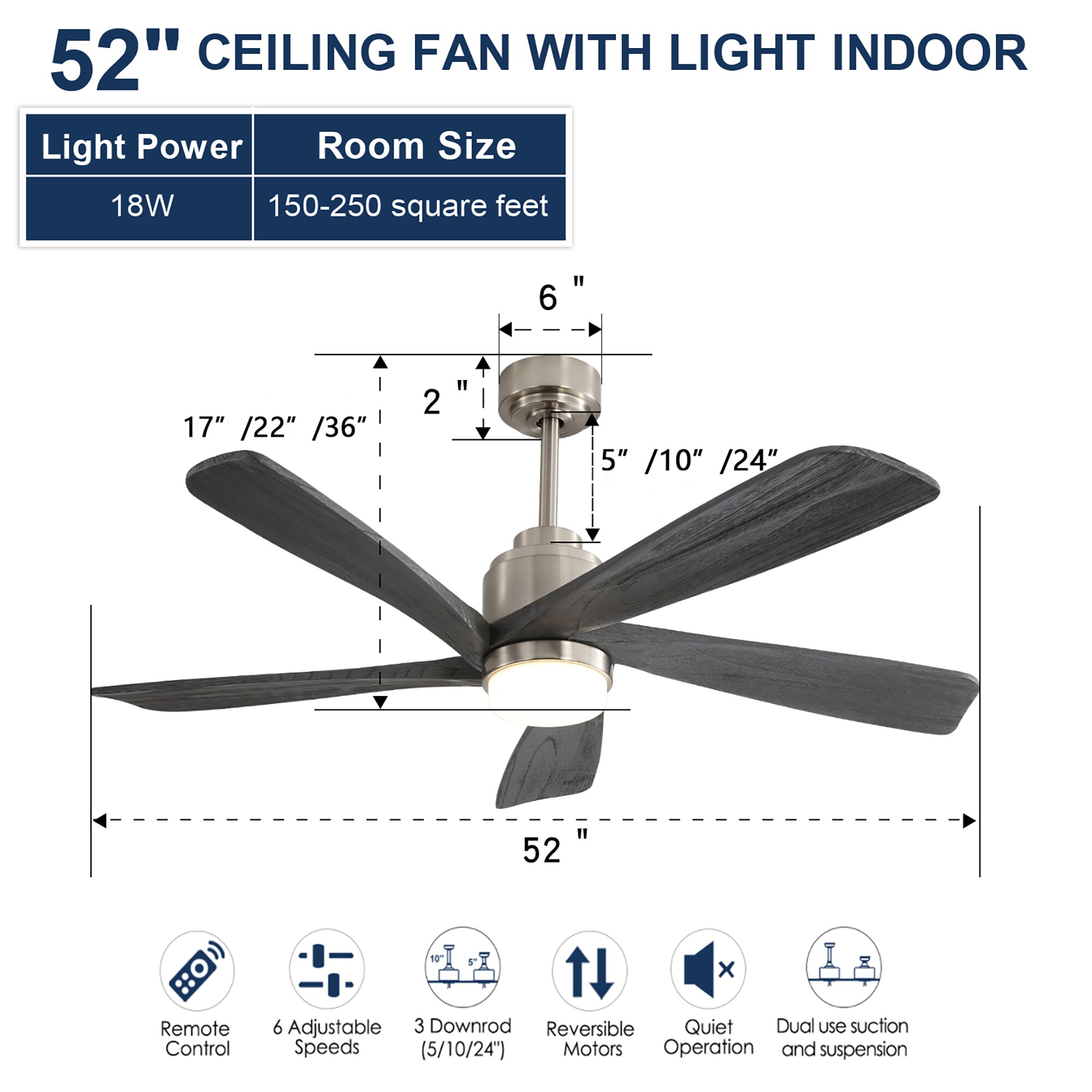 Fun Orange FUNS2CF11 Ceiling-Fans - View #5