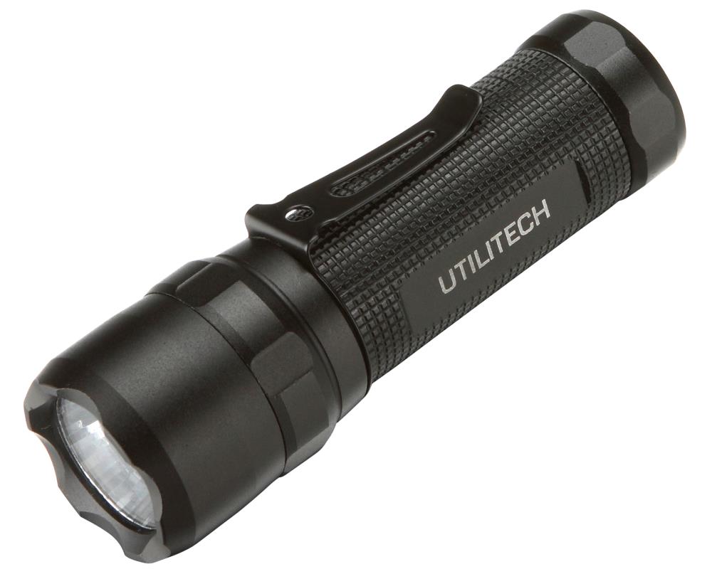 Utilitech LWFL1401-1 100-Lumen 2 Modes LED Miniature Flashlight with Batteries Included