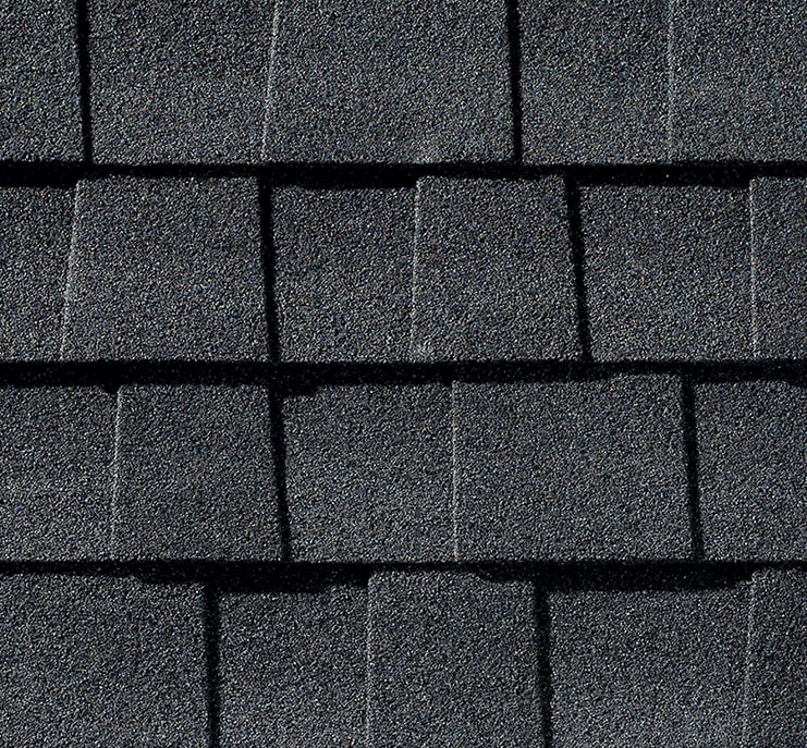 Timberline Natural Shadow Charcoal Laminated Architectural Roof Shingles (33.3-sq ft per Bundle) in Black | - GAF 0600180