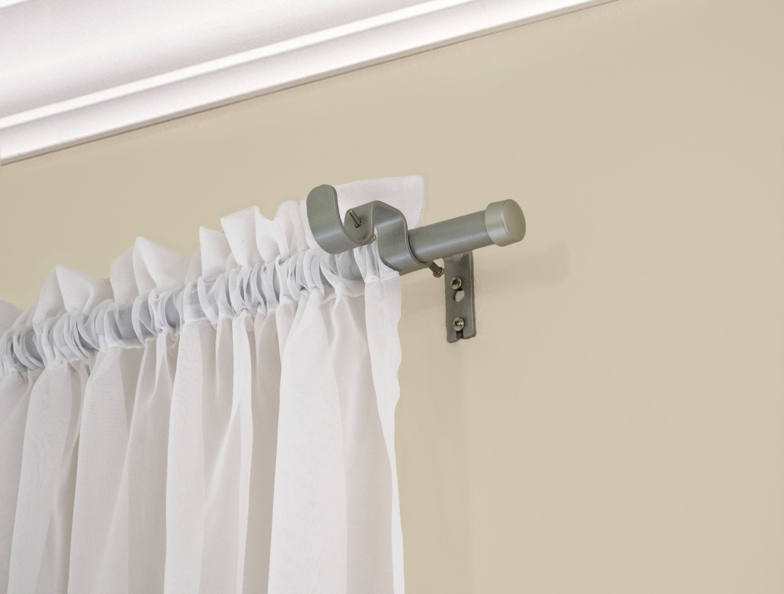 Double Curtain Rod Traditional Rods At Lowes Com