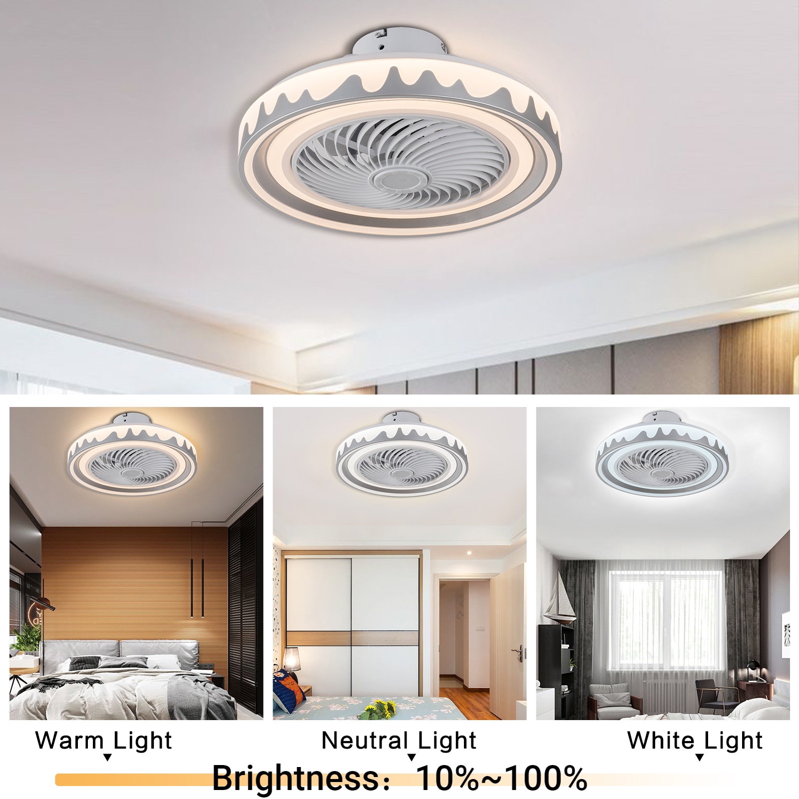 Oukaning HG-HCXLST-4165-US Ceiling-Fans - View #3