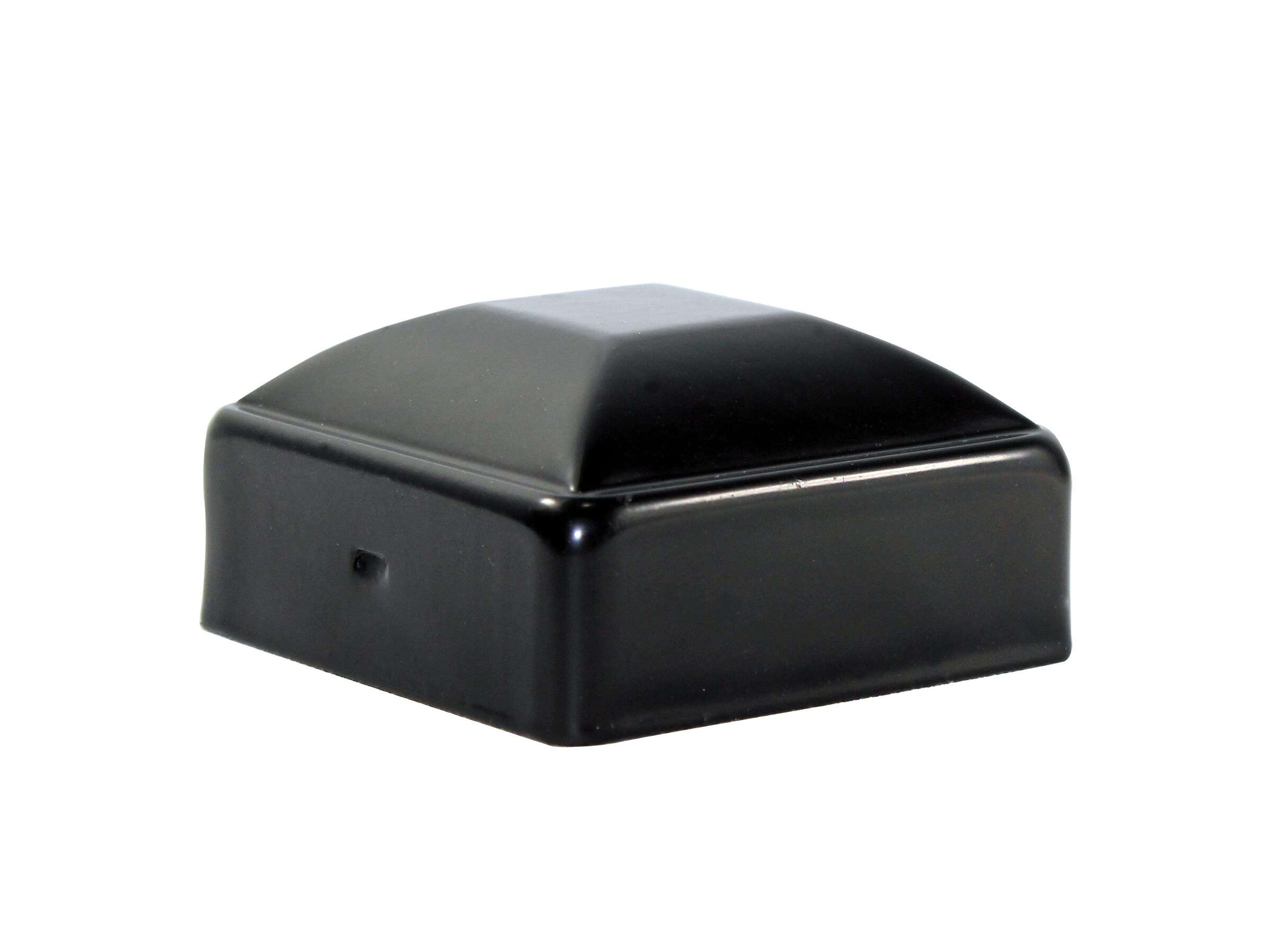 2-in W x 1-in L Powder-coated Post Cap- Fits Common Post Measurement: 2-in x 2-in