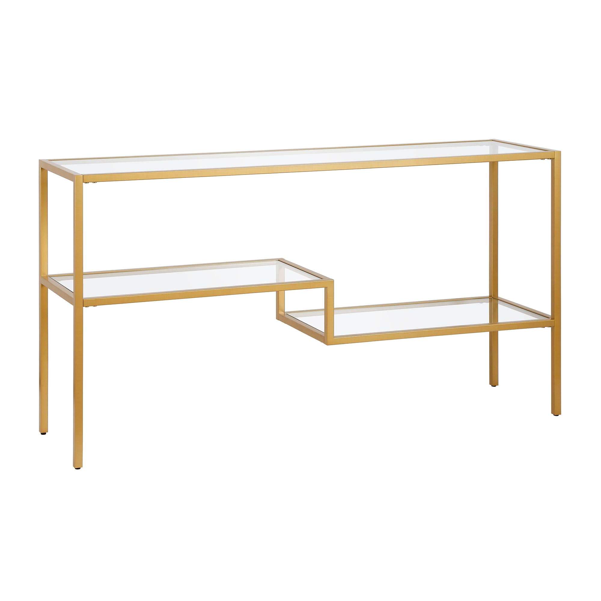 Hailey Home AT0638 Modern Brass Console table
