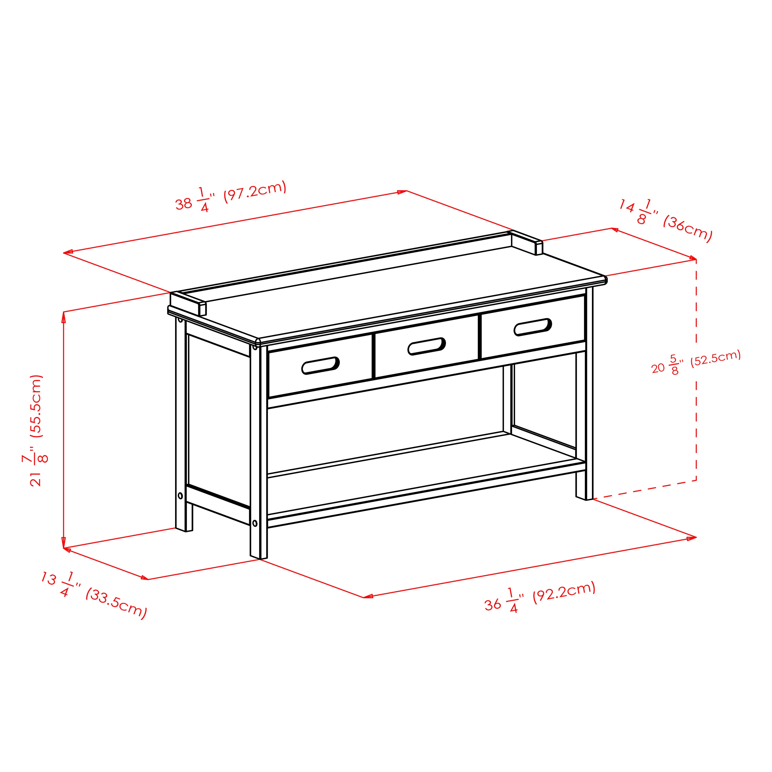Winsome Wood 94303 bench - View #3