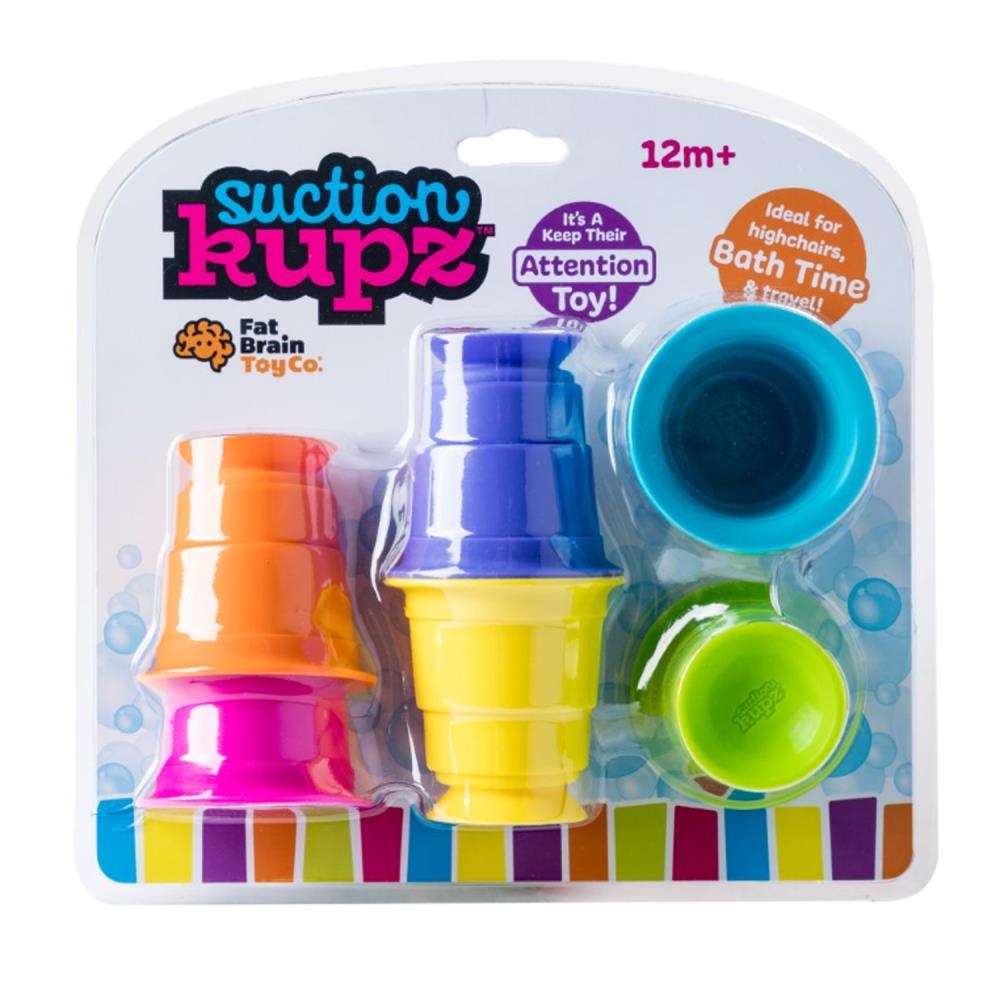 Fat Brain Toys pipSquigz Suction Building Set Preschool Developmental Game 