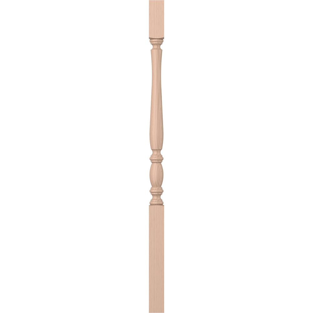 L.J. Smith Stair Systems LJP-2405-M 36 36-in x 1.25 Unfinished Maple Square Top Stair Baluster