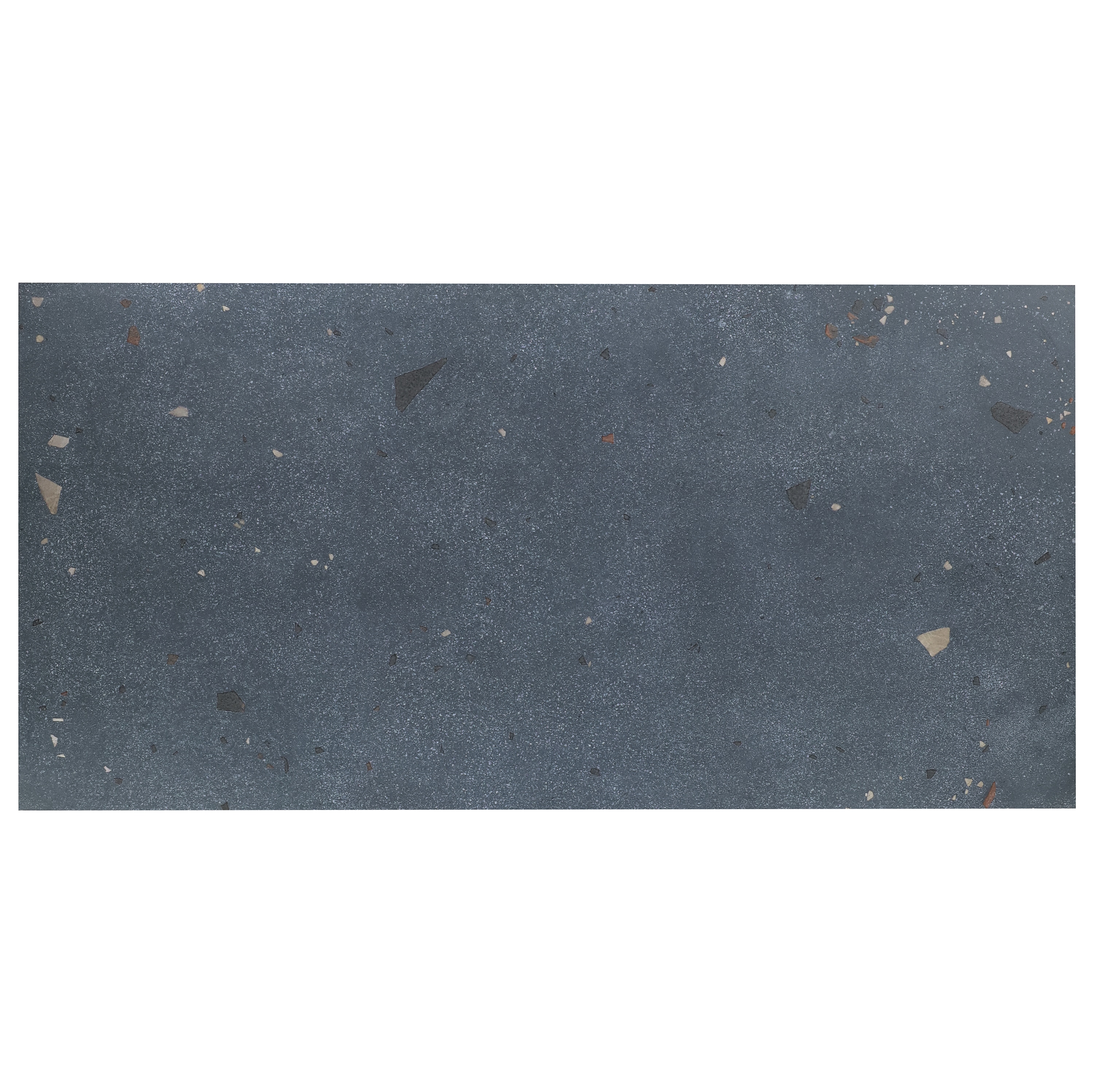 Artmore Tile EXT3RD109339 Mamba Ocean Blue 8 in. x 8 in. Matte Porcelain Cement Look Floor and Wall Tile Sample