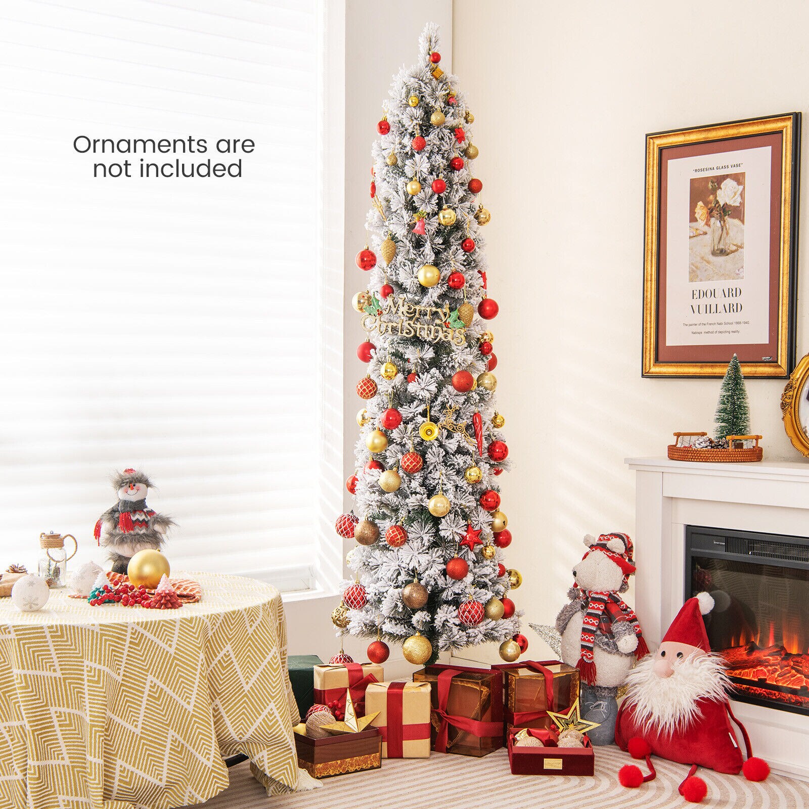 WELLFOR TX-HGY-10011US Artificial-Christmas-Trees - View #3