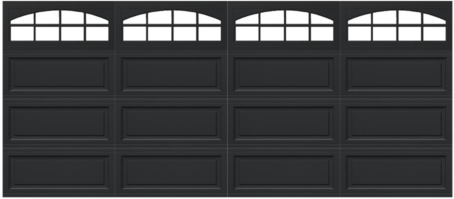 Wayne Dalton Classic Steel Model 9100 16-ft x 7-ft Insulated White Double Garage  Door in the Garage Doors department at