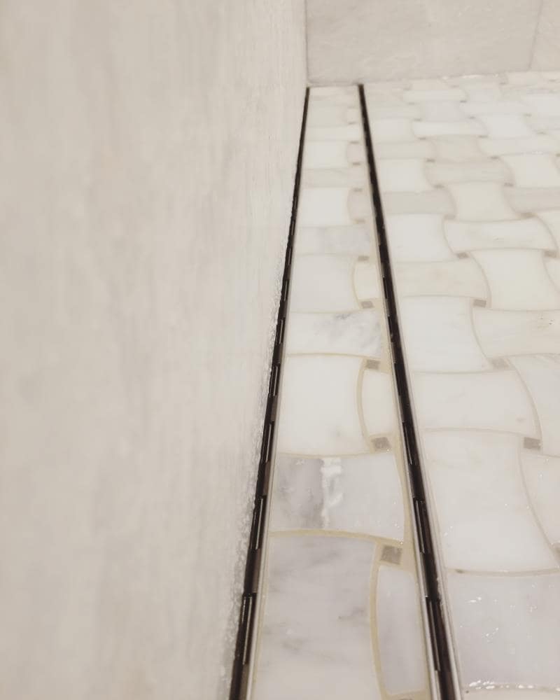 LUXE Linear Shower Drain - Tile Insert