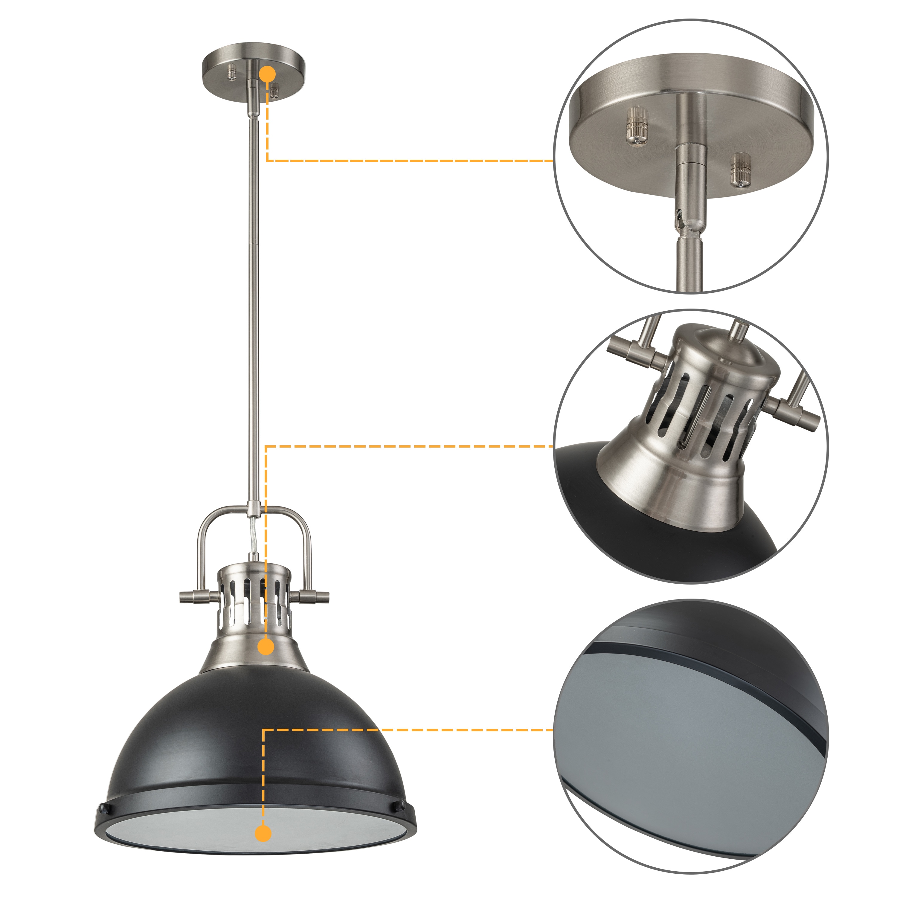 C Cattleya LCA2446-H Pendant-Lights - View #4