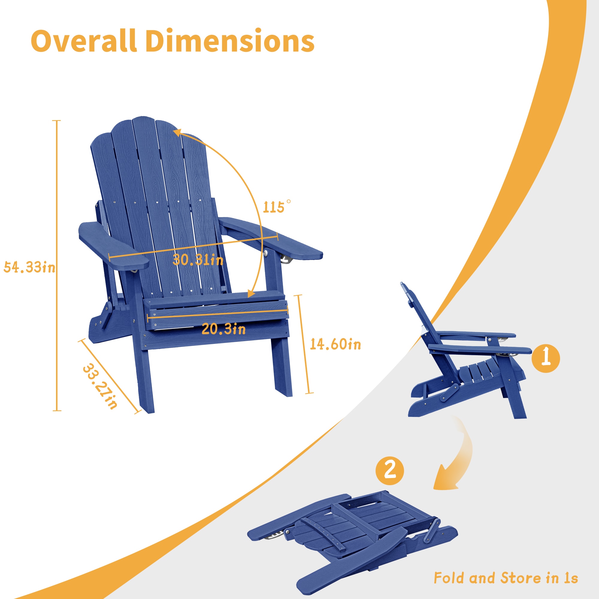 Mondawe MO-ZD16-NV Patio-Chairs - View #6