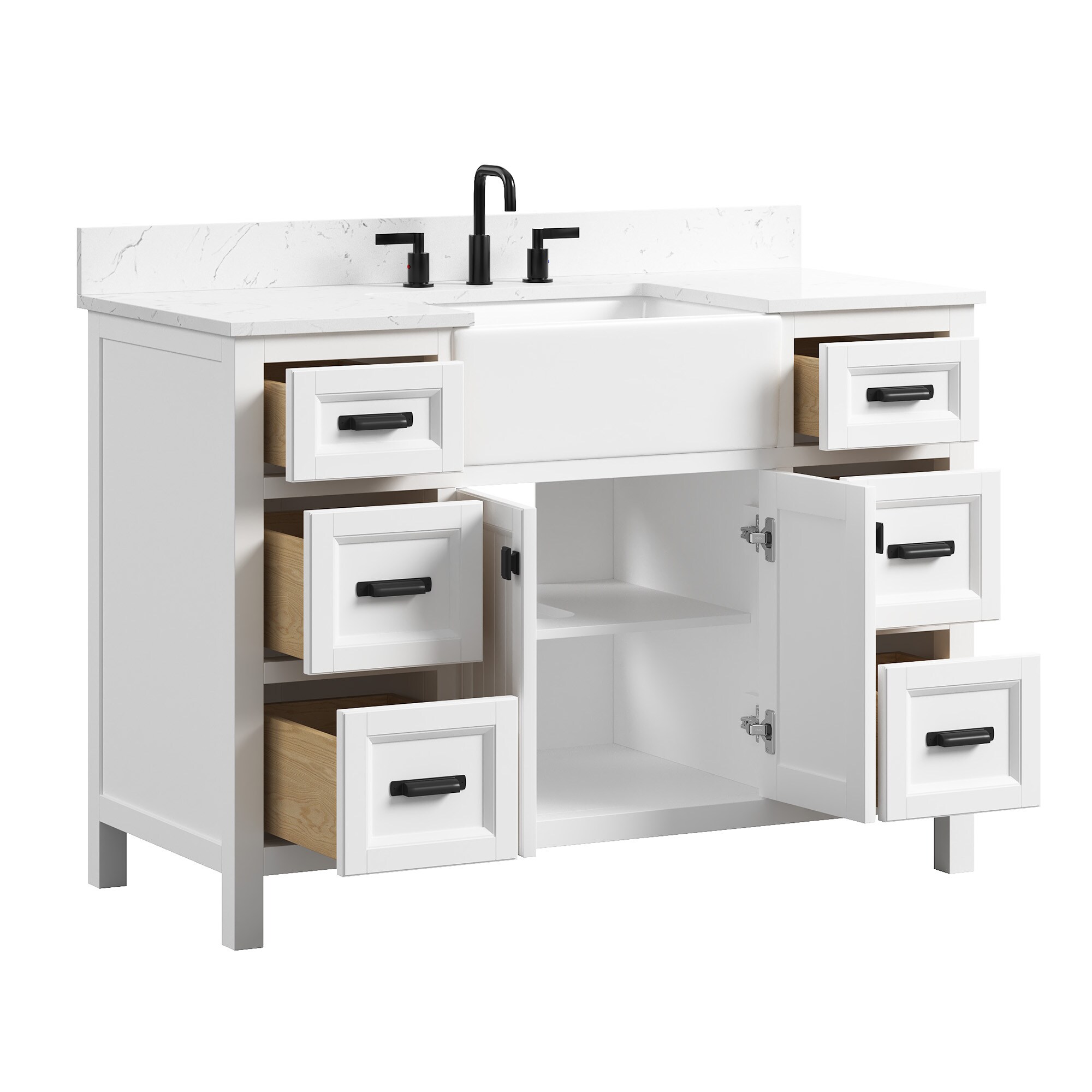 DELUXE LIVING V0017 Bath-Vanity-Combo - View #4