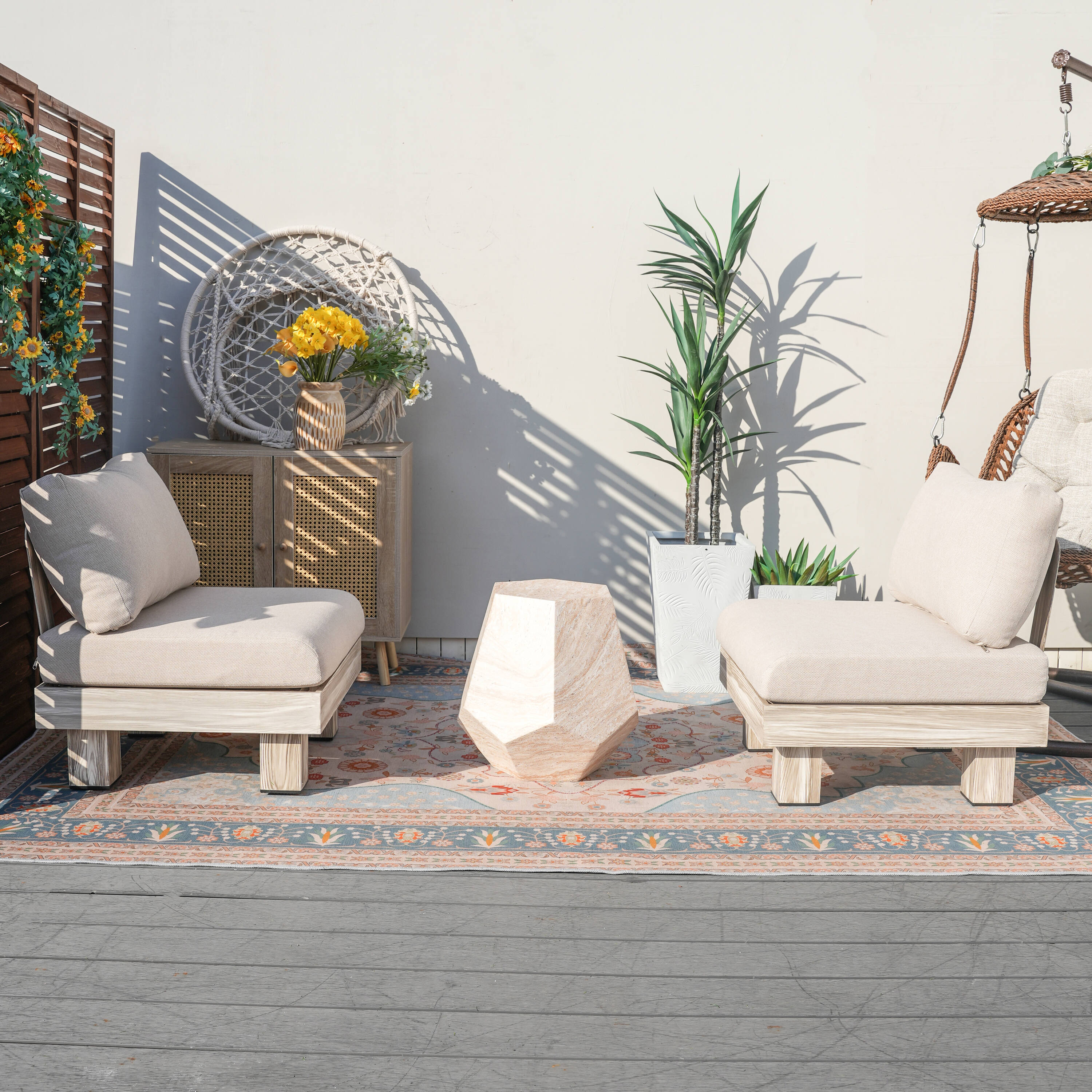 Direct Wicker DWS-22510&24927ST Patio-Conversation-Sets - View #2