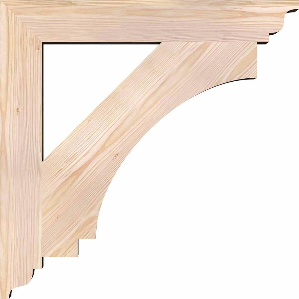 Ekena Millwork BKT04X26X26IMP01SDF Exterior-Brackets-Braces - View #3