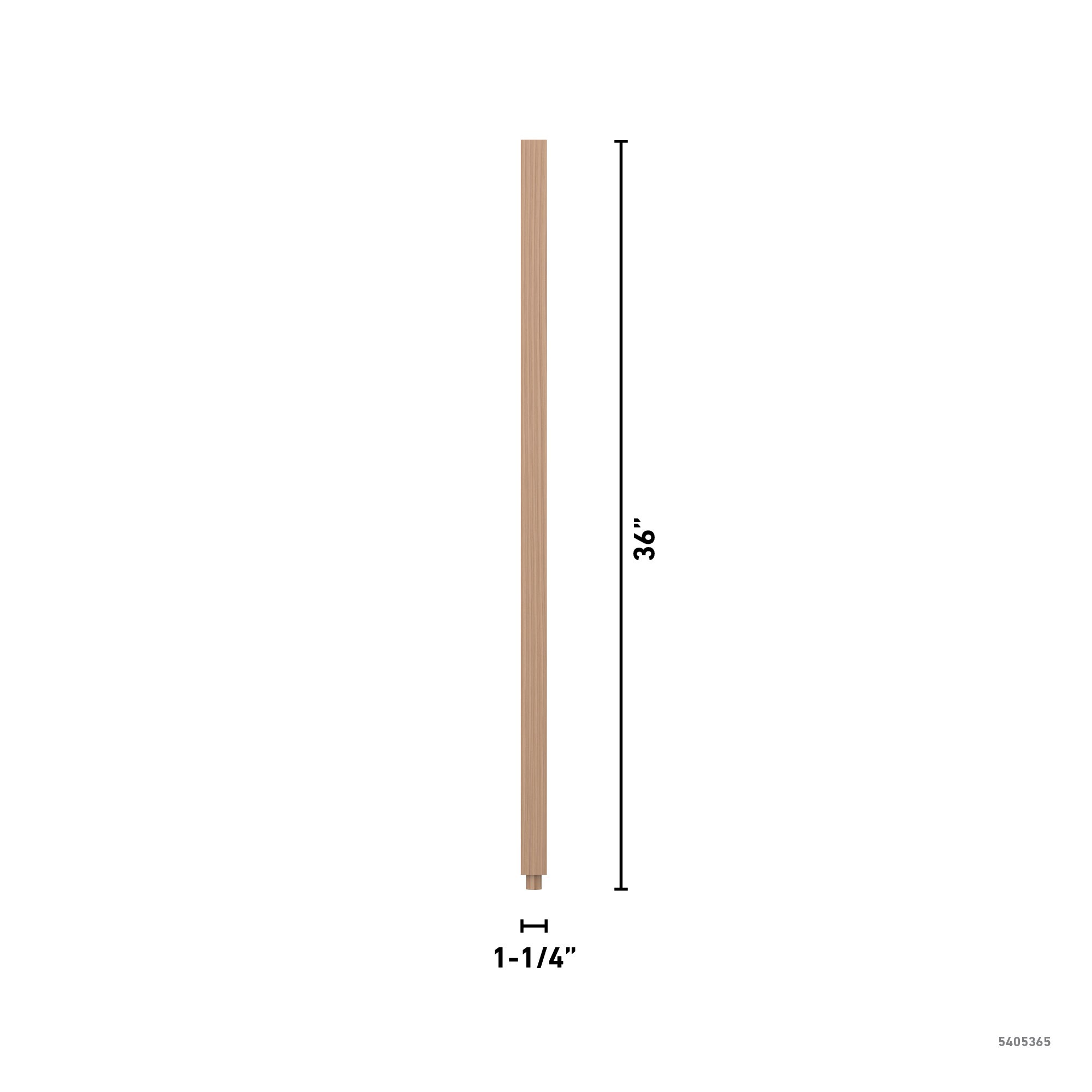 L.J. Smith Stair Systems S-5060-P 36 Interior-Stairpart-Balusters - View #4