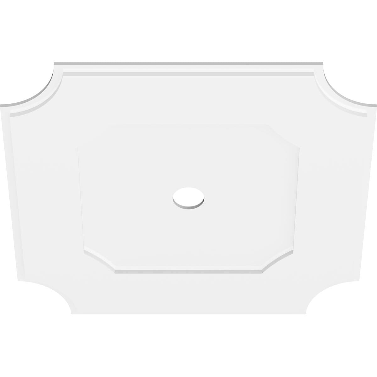 Ekena Millwork CMP34LE-03000 Ceiling-Medallions - View #2