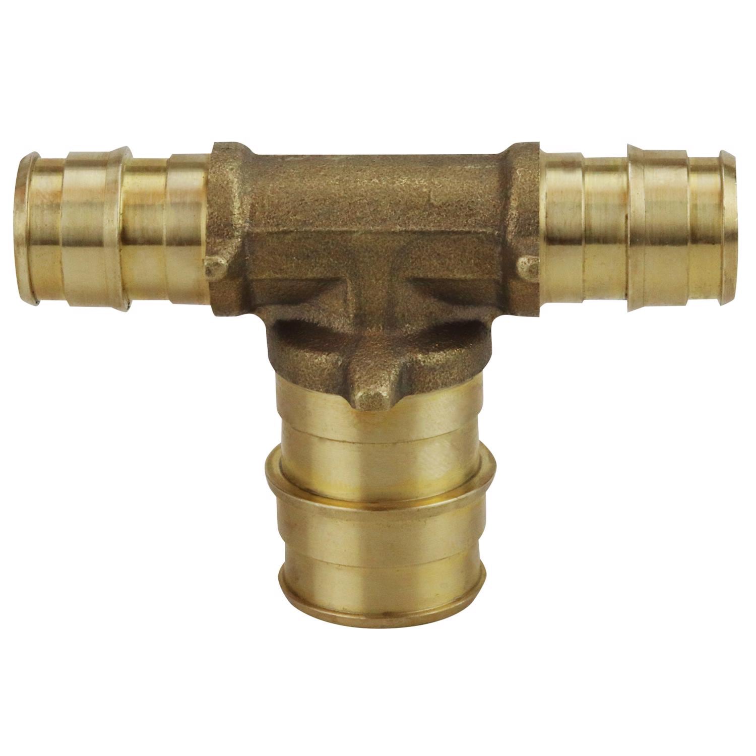 Apollo  Expansion PEX / Pex A 1/2 in. Expansion PEX in to X 1/2 in. D PEX Brass Tee