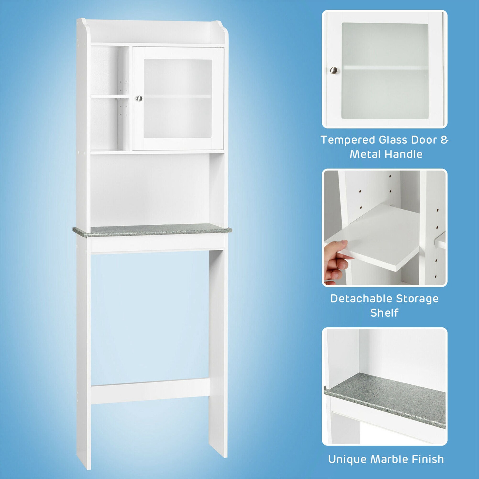 WELLFOR OUJ66491WH etageres - View #5