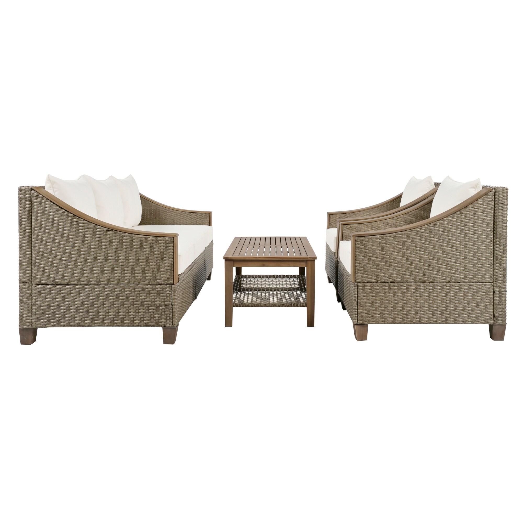 CASAINC CN-WFQ09-BR-RD Patio-Conversation-Sets - View #9
