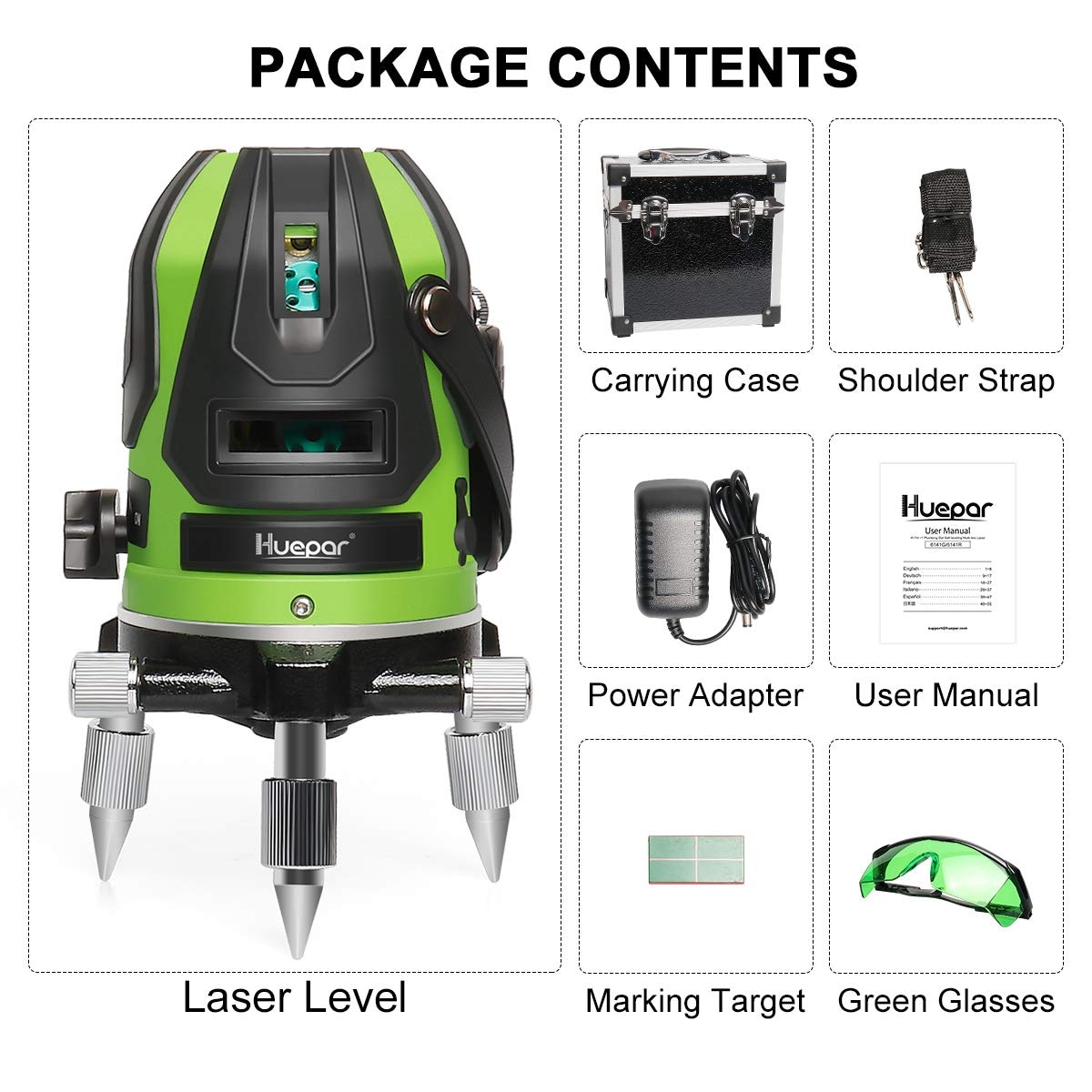 Huepar 6141G Laser-Level - View #9