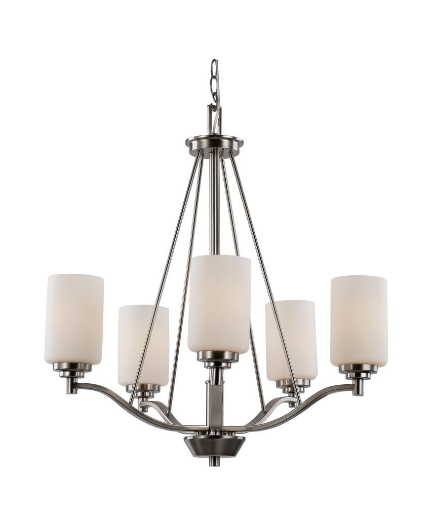 Lucid Lighting 70525 ROB 5 -Light Oil-rubbed Bronze Modern/contemporary For Use in Bedrooms, Dining Rooms, Foyers, Kitchens, Living Rooms Chandelier