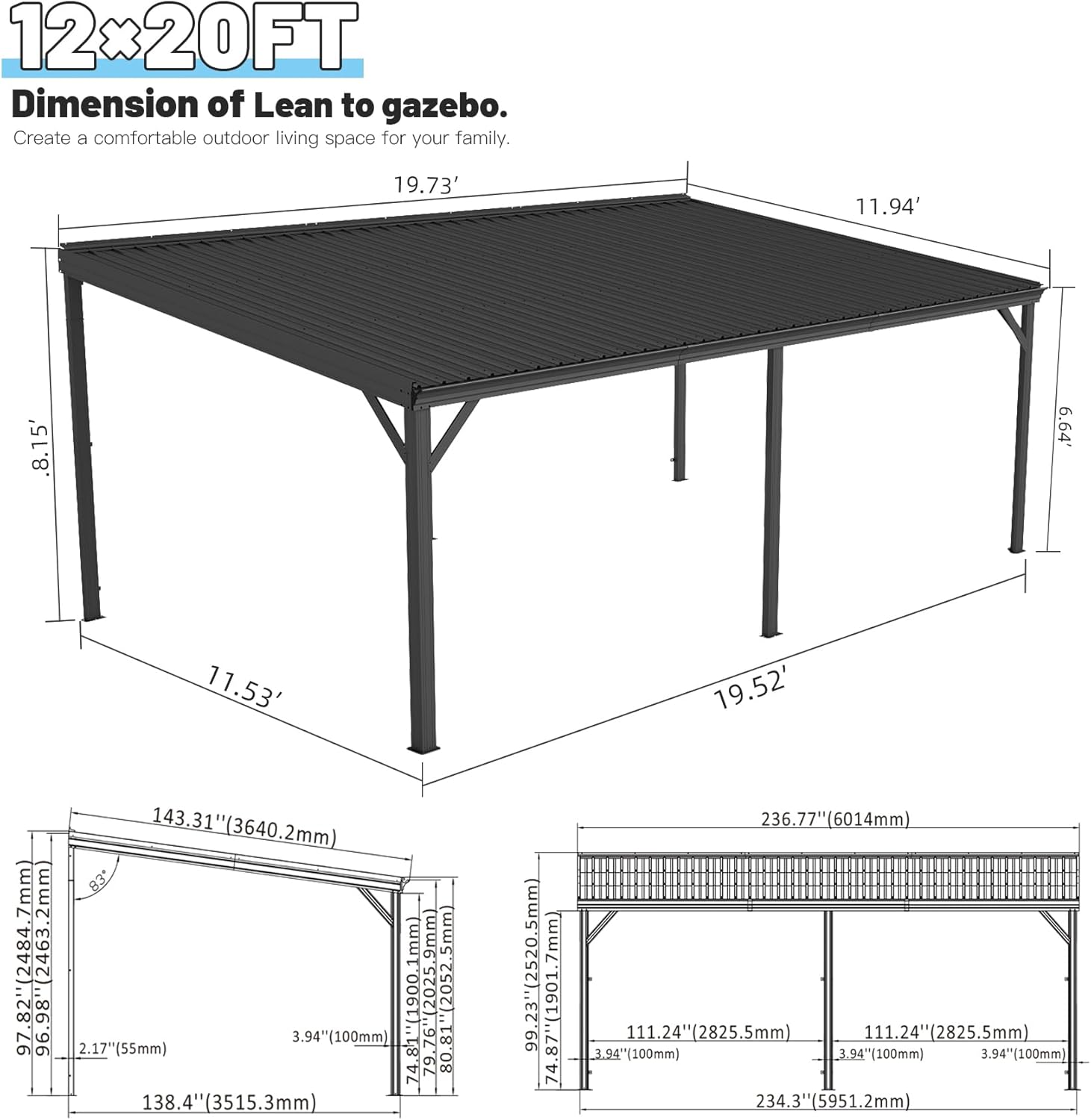 Mondawe MO-LGCF1699 Pergolas-2 - View #9