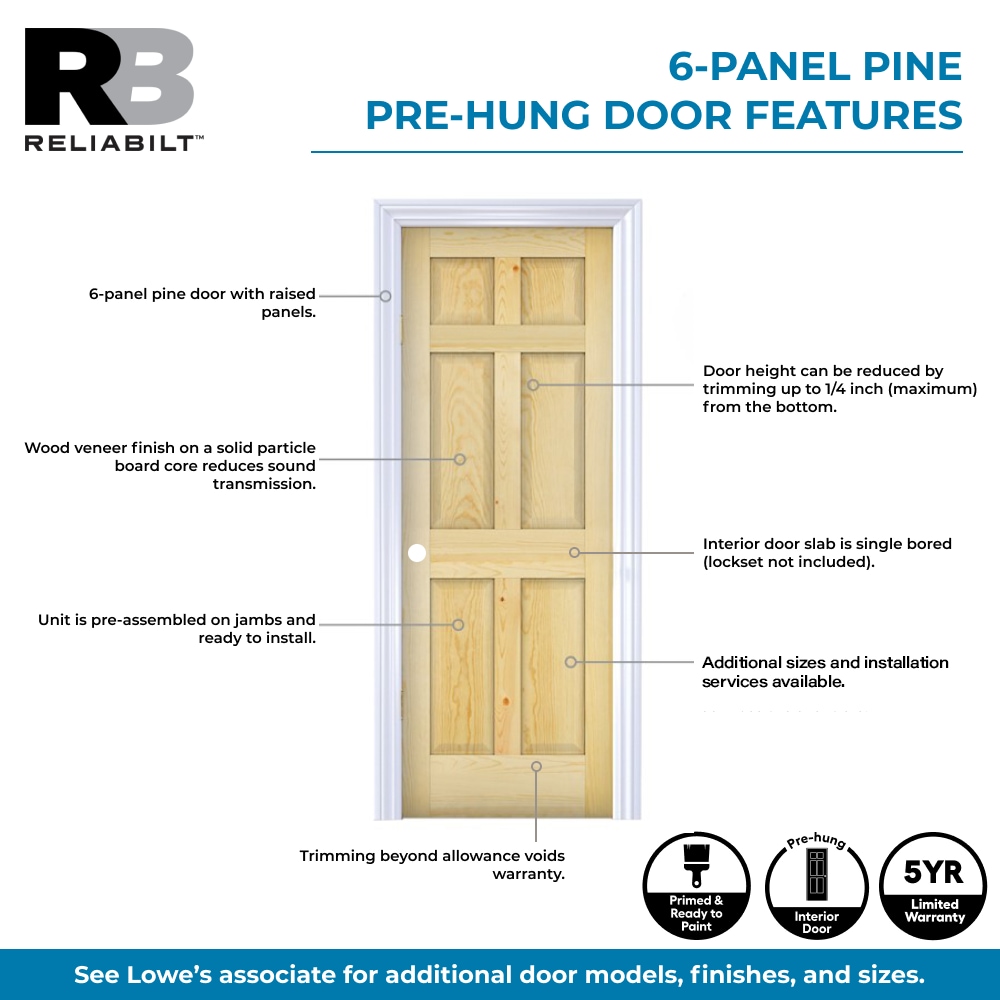 RELIABILT PRO10087593 Pre-Hung-Doors - View #2