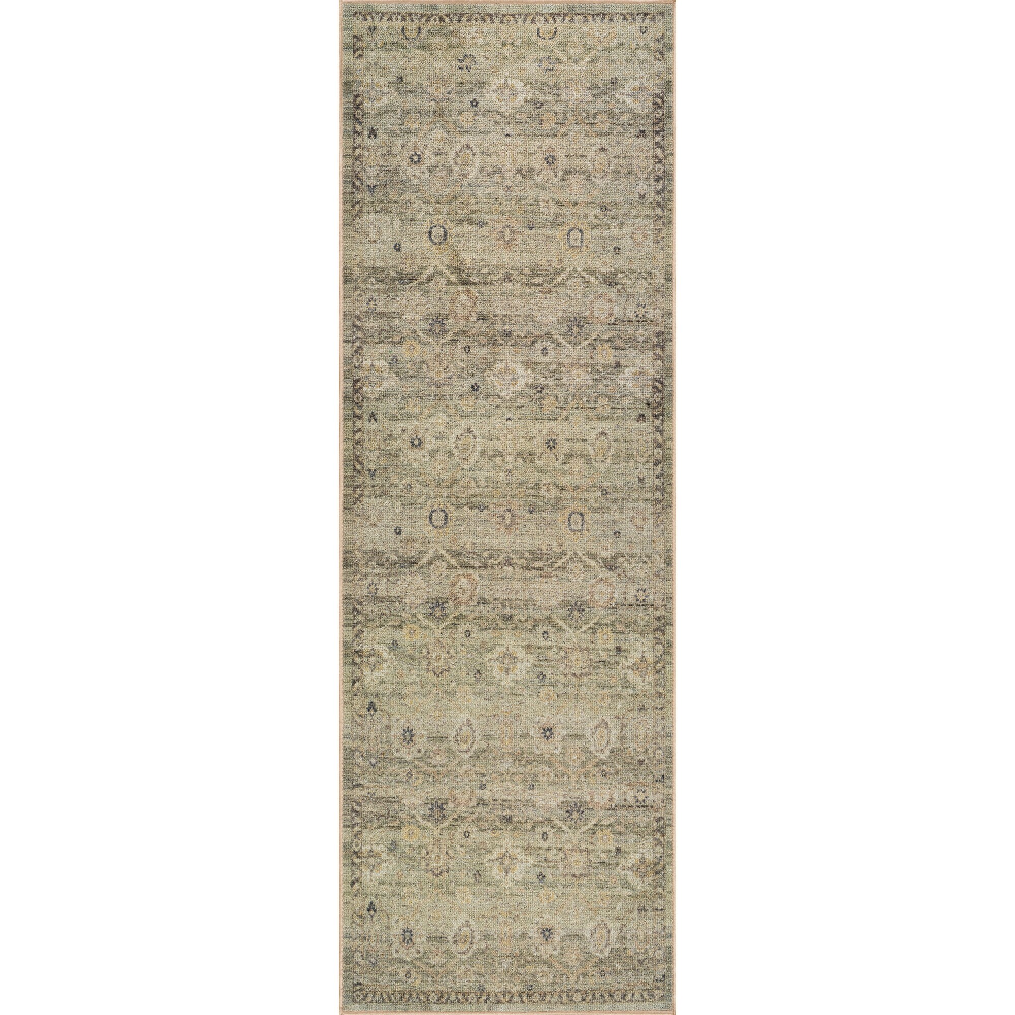 nuLOOM Ysera Traditional Bordered Washable Area Rug in the Rugs ...