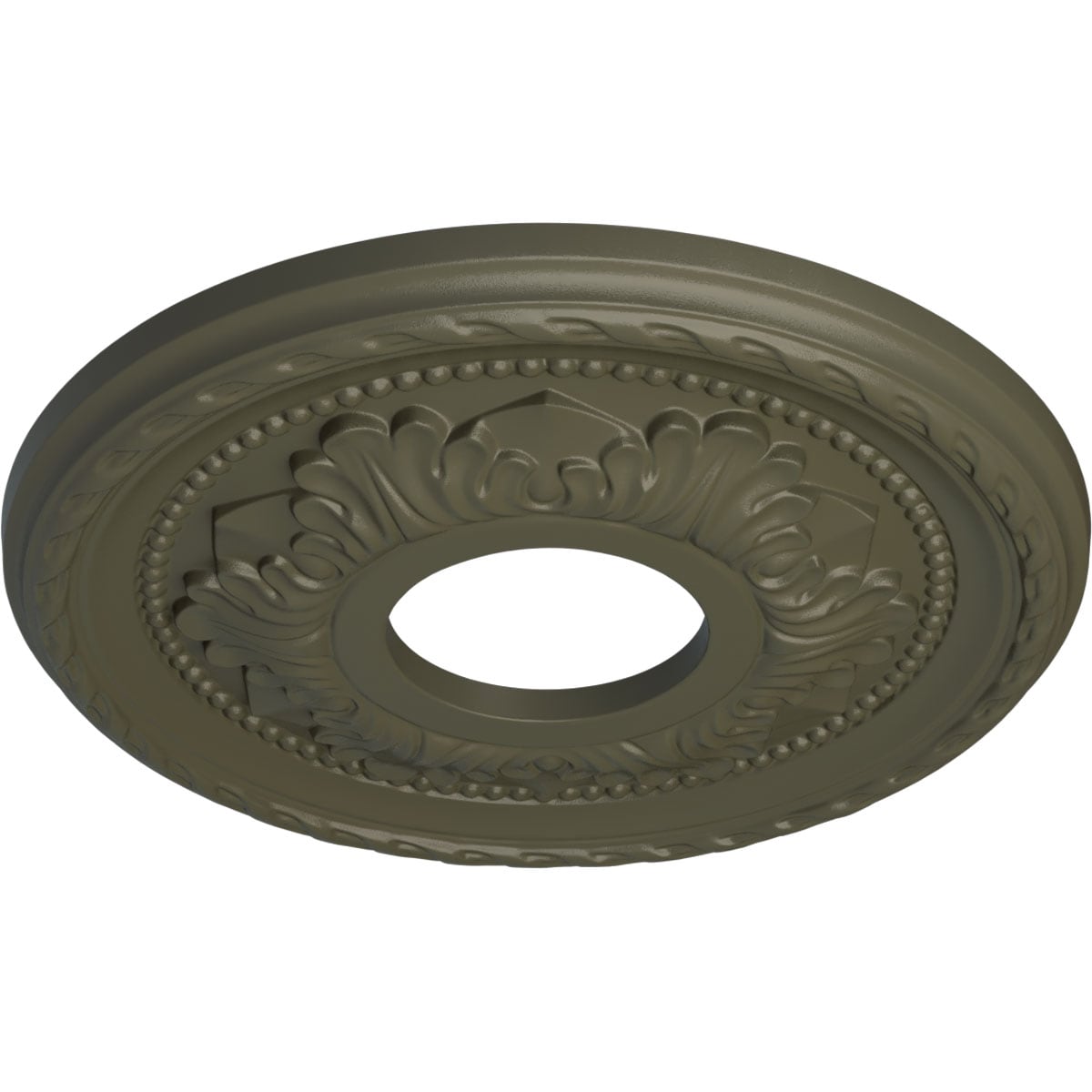 Ekena Millwork CM12PMWHF Ceiling-Medallions - View #2