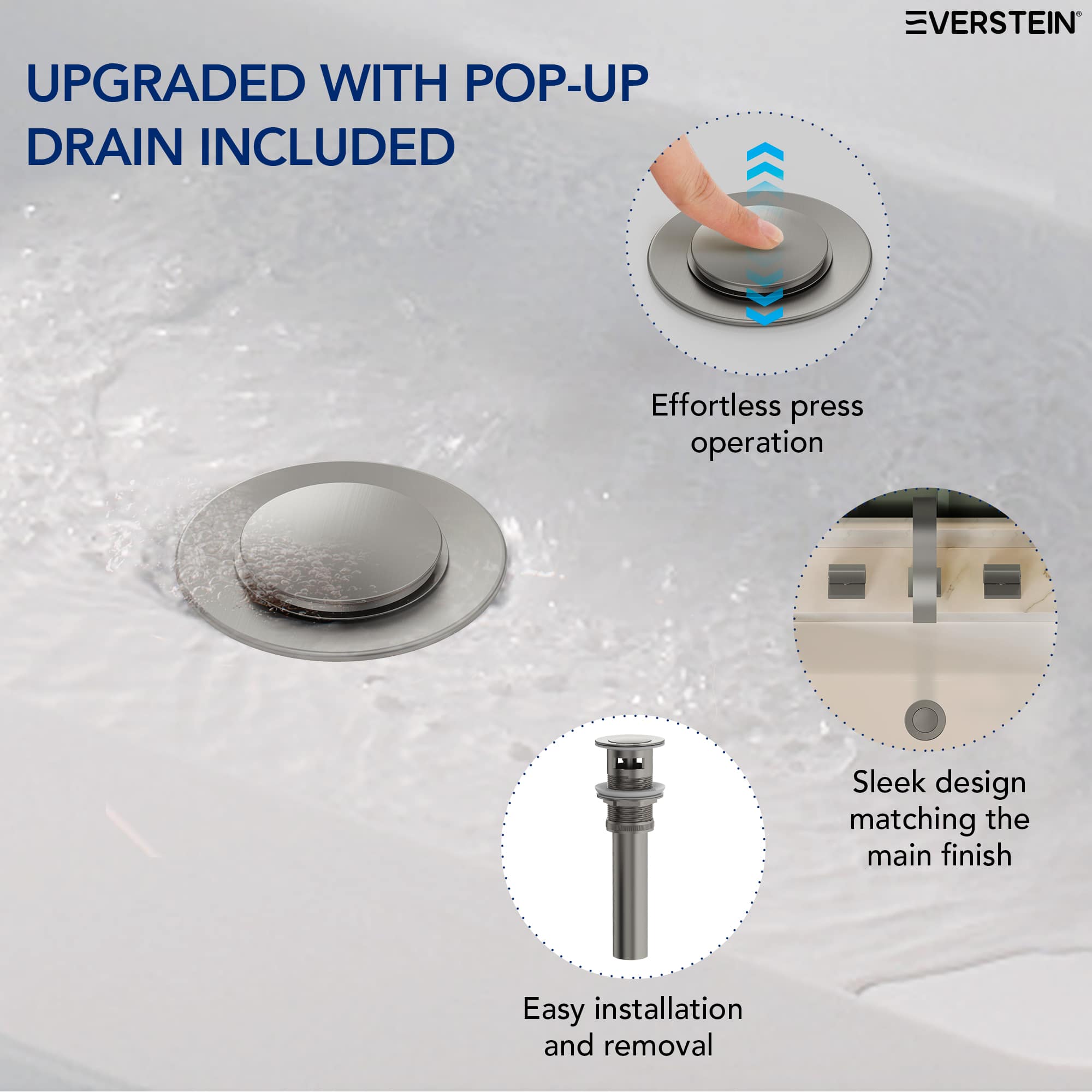 EVERSTEIN SFS-1151-NK Lavatory-Faucets - View #8