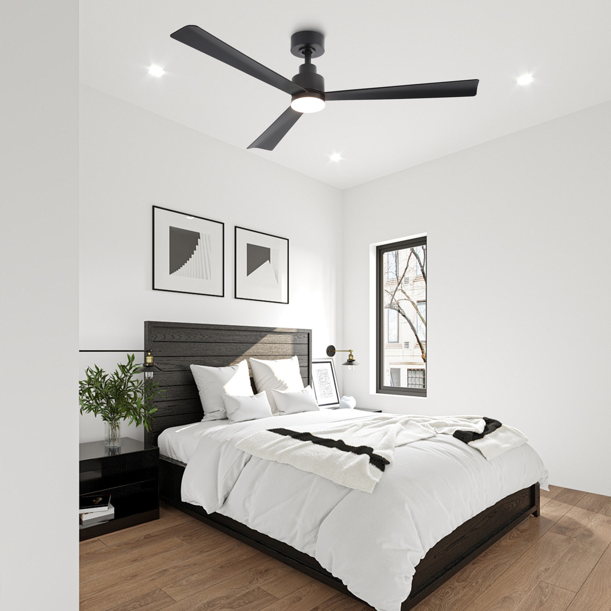 Parrot Uncle F6014BK Ceiling-Fans - View #2