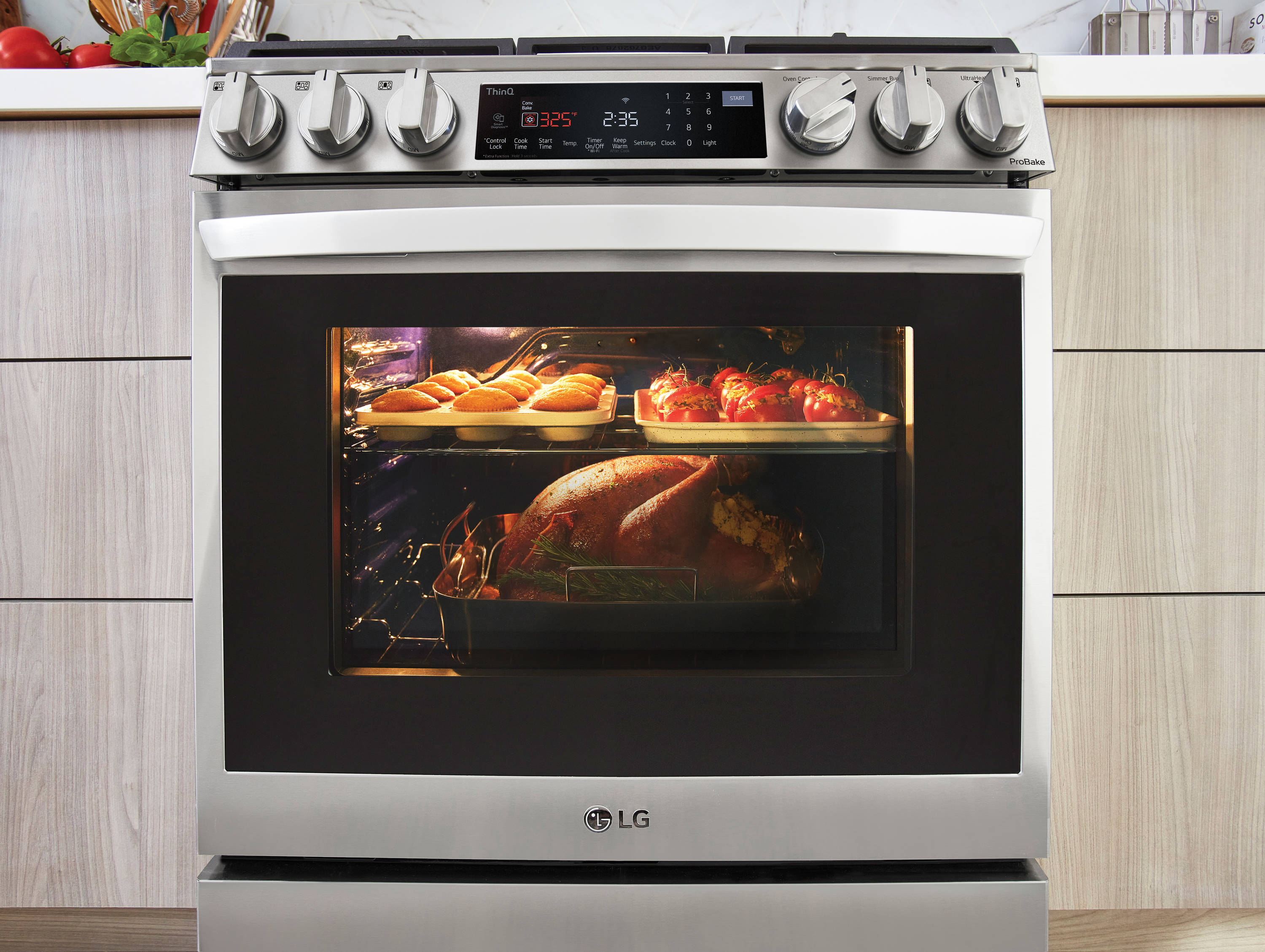 6.3 cu. ft. Gas Slide-In Range with Air Fry (LSGL6335F)