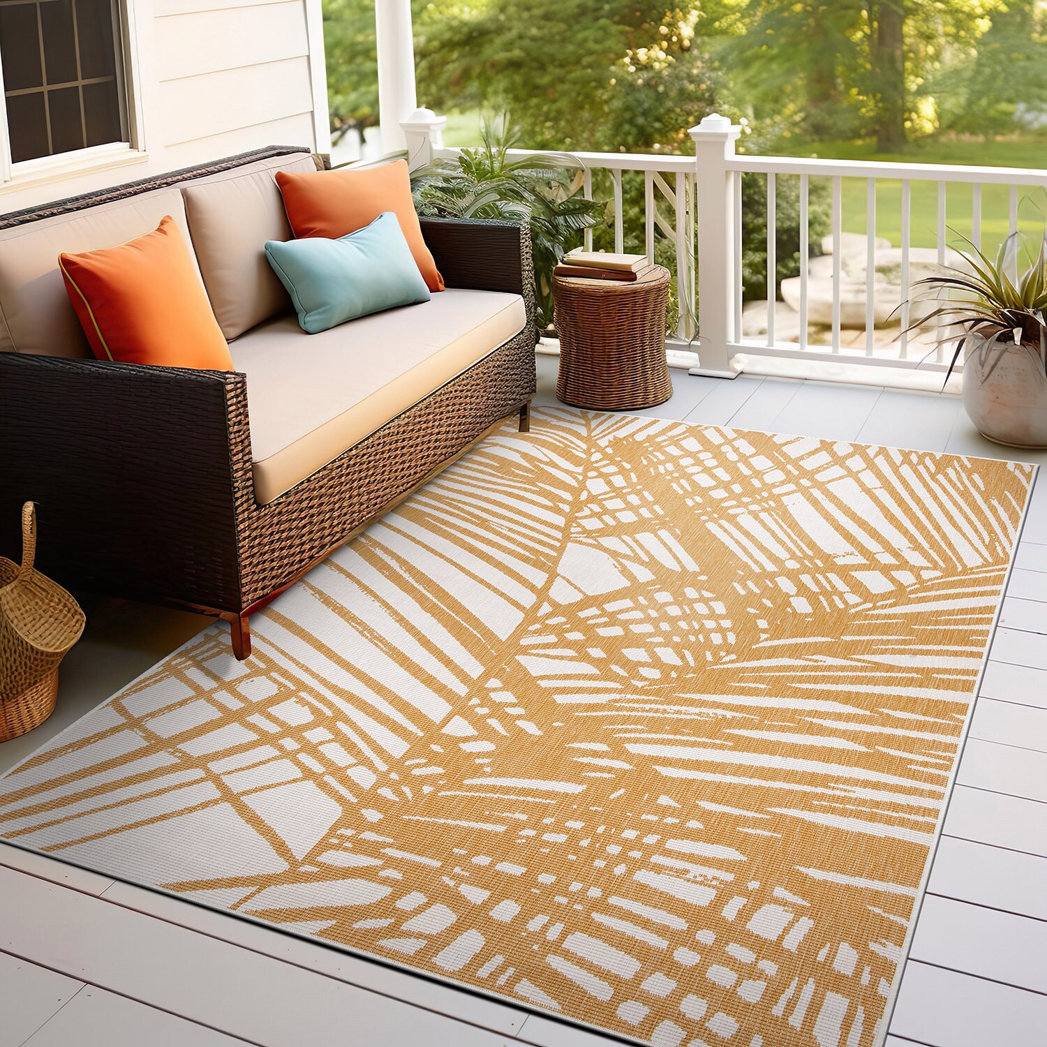 World Rug Gallery 4027YELLOW5X7 rugs - View #9