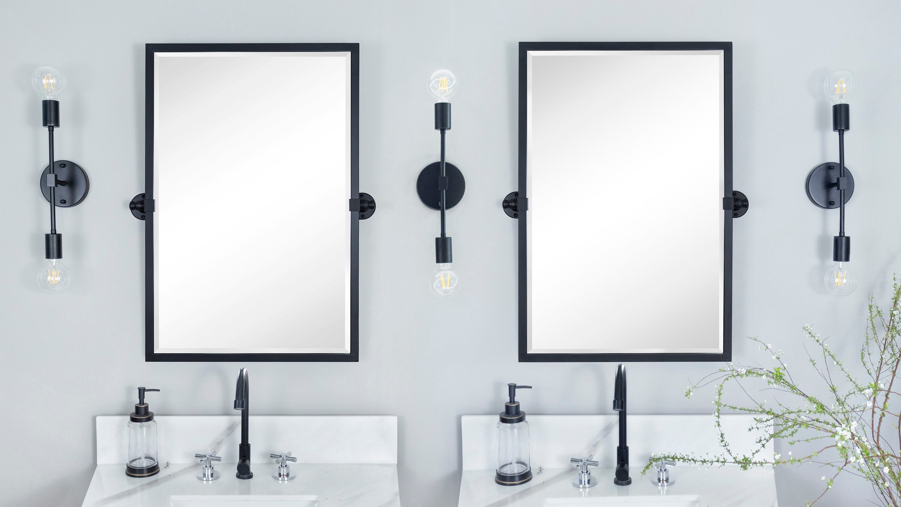 TEHOME GC-00209 Framed-Bath-Mirrors - View #3