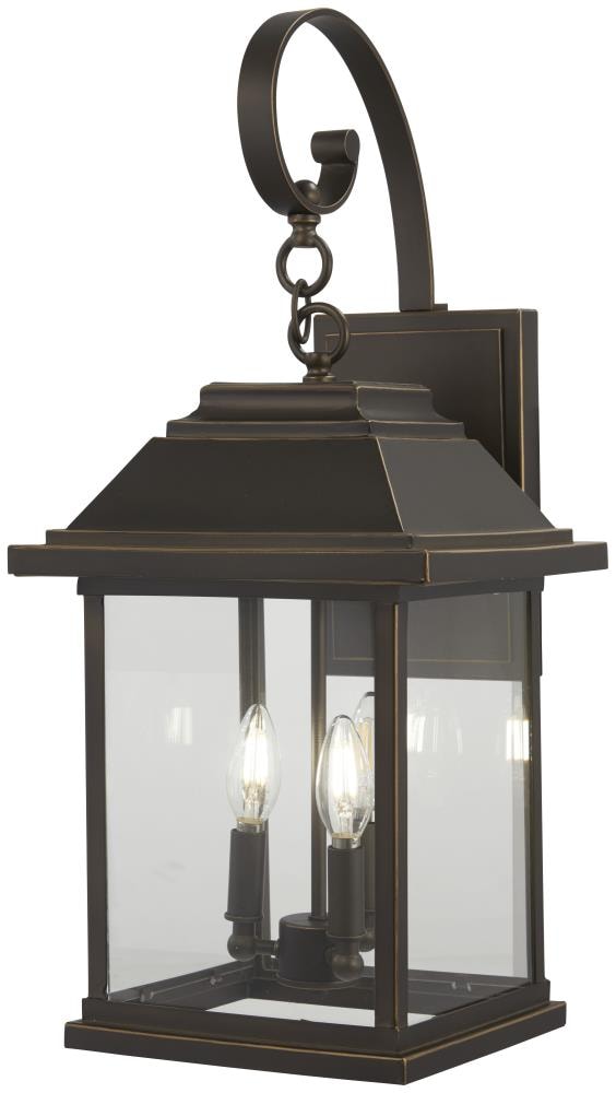 Minka Lavery 72633-143C Mariner's Pointe 4 -Light 25.5-in H Oil-rubbed Bronze Hardwired Outdoor Wall Light