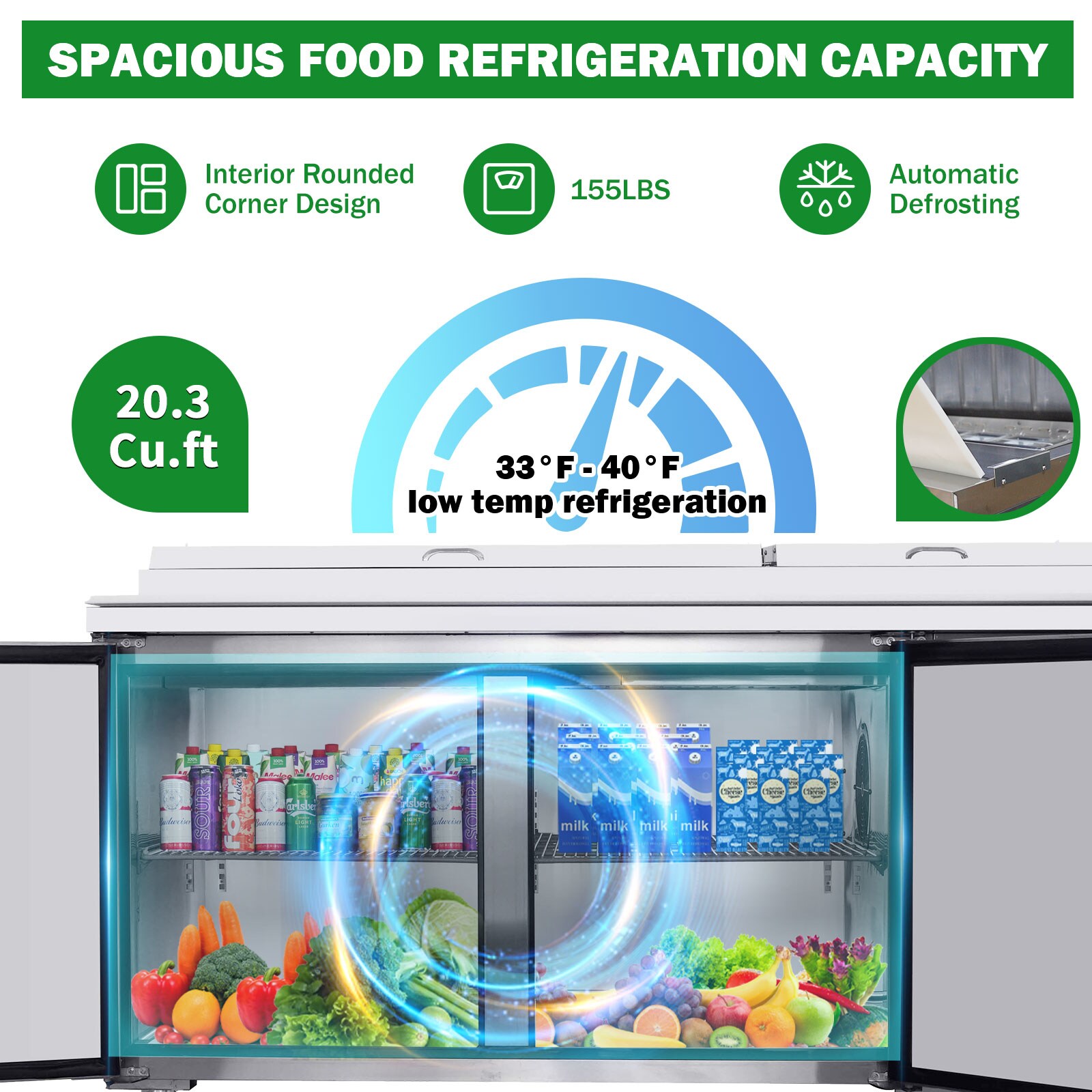 Xspracer ML-CR126 Commercial-Refrigerators - View #5