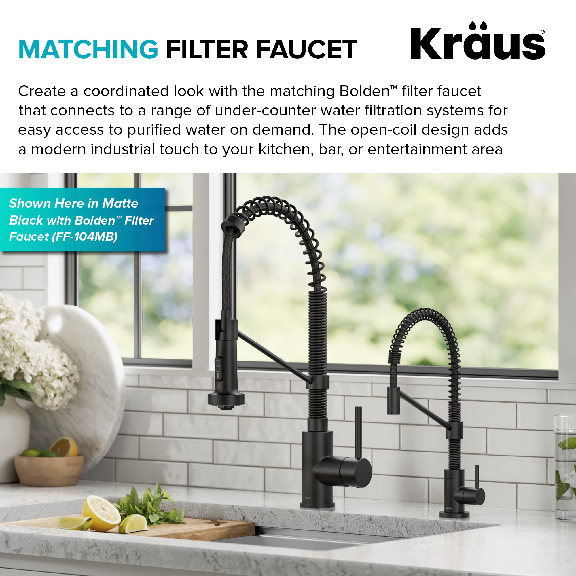 Kraus KPF-1610MBSB Kitchen-Faucets - View #13