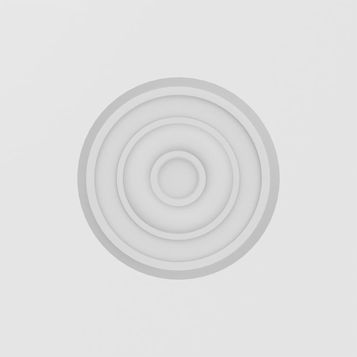 Ekena Millwork ROSP060X060X050SDG02 rosettes - View #2