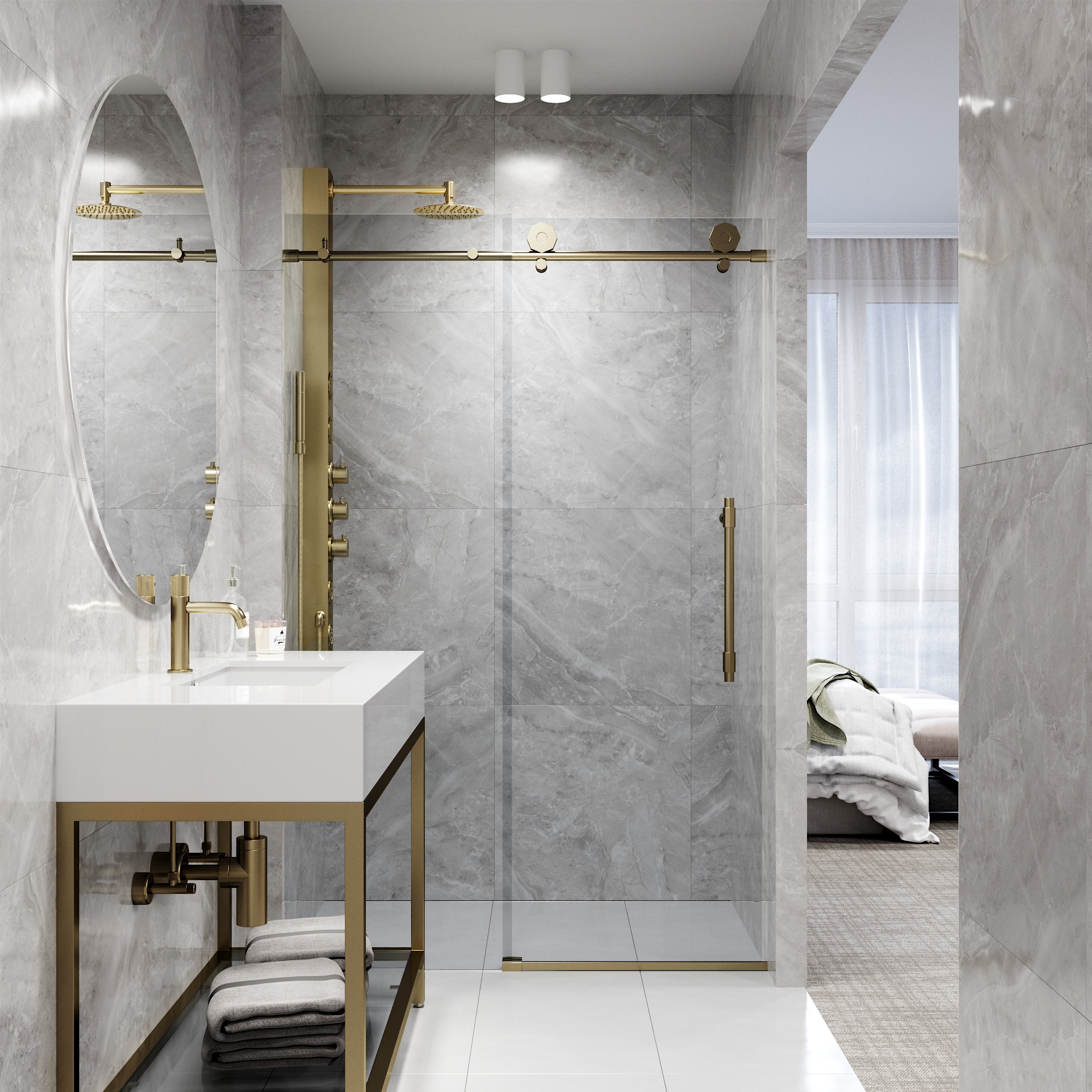 VIGO VG6022MGCL6076 Shower-Doors - View #6