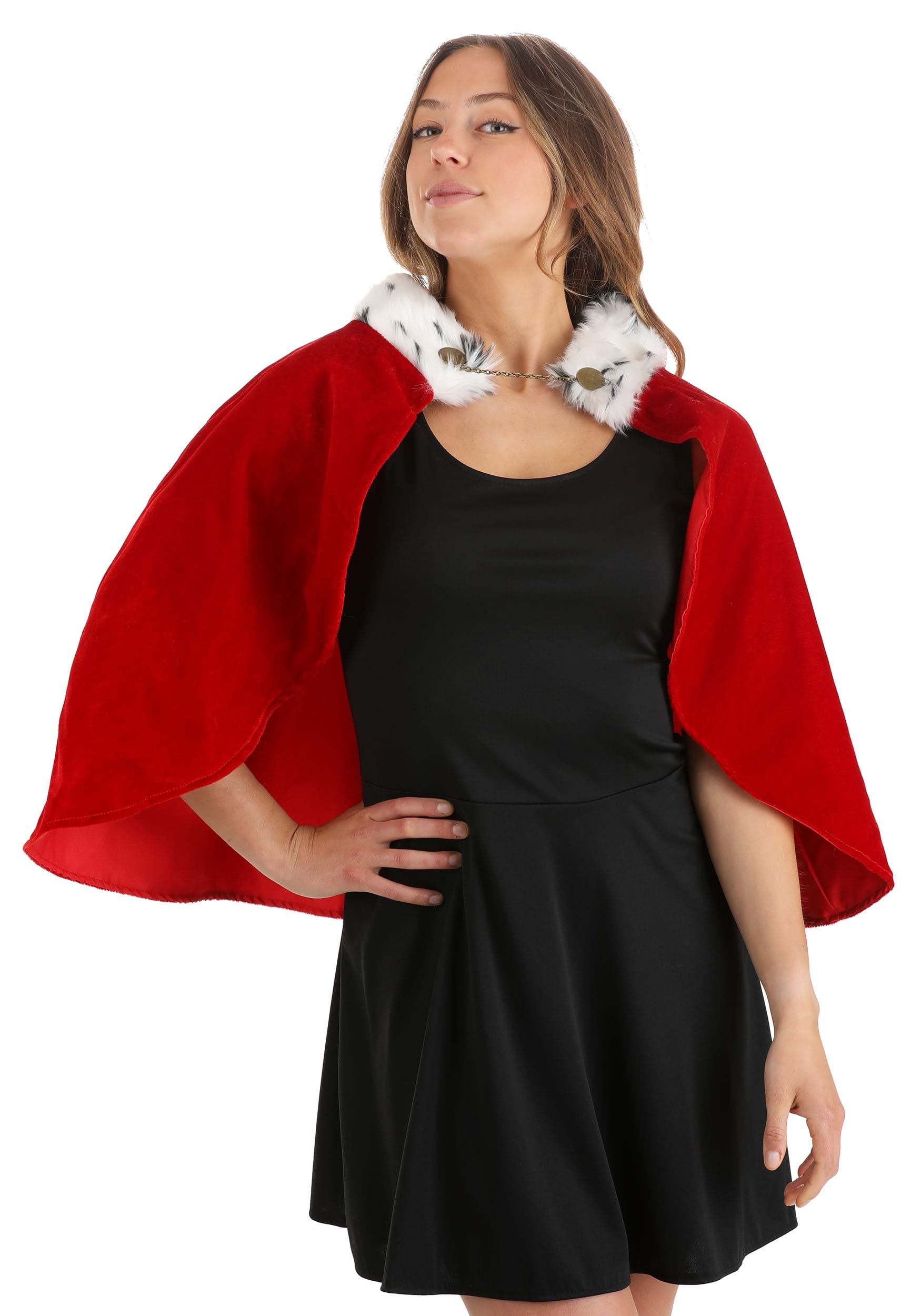 HalloweenCostumes.com EL451385-ST FUN Costumes Royal Short Unisex Cape Accessory Standard