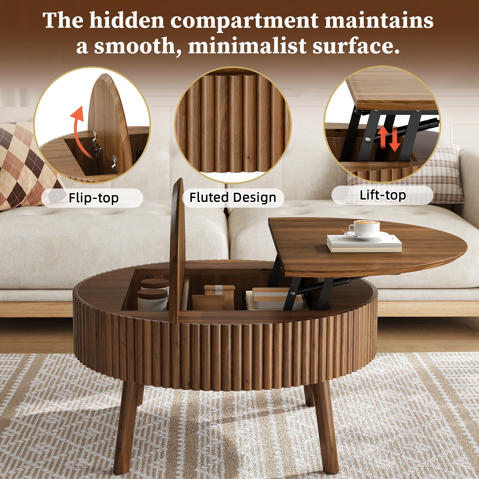 Vorene J-VPOXZAL8D0WJ Coffee-Tables - View #7