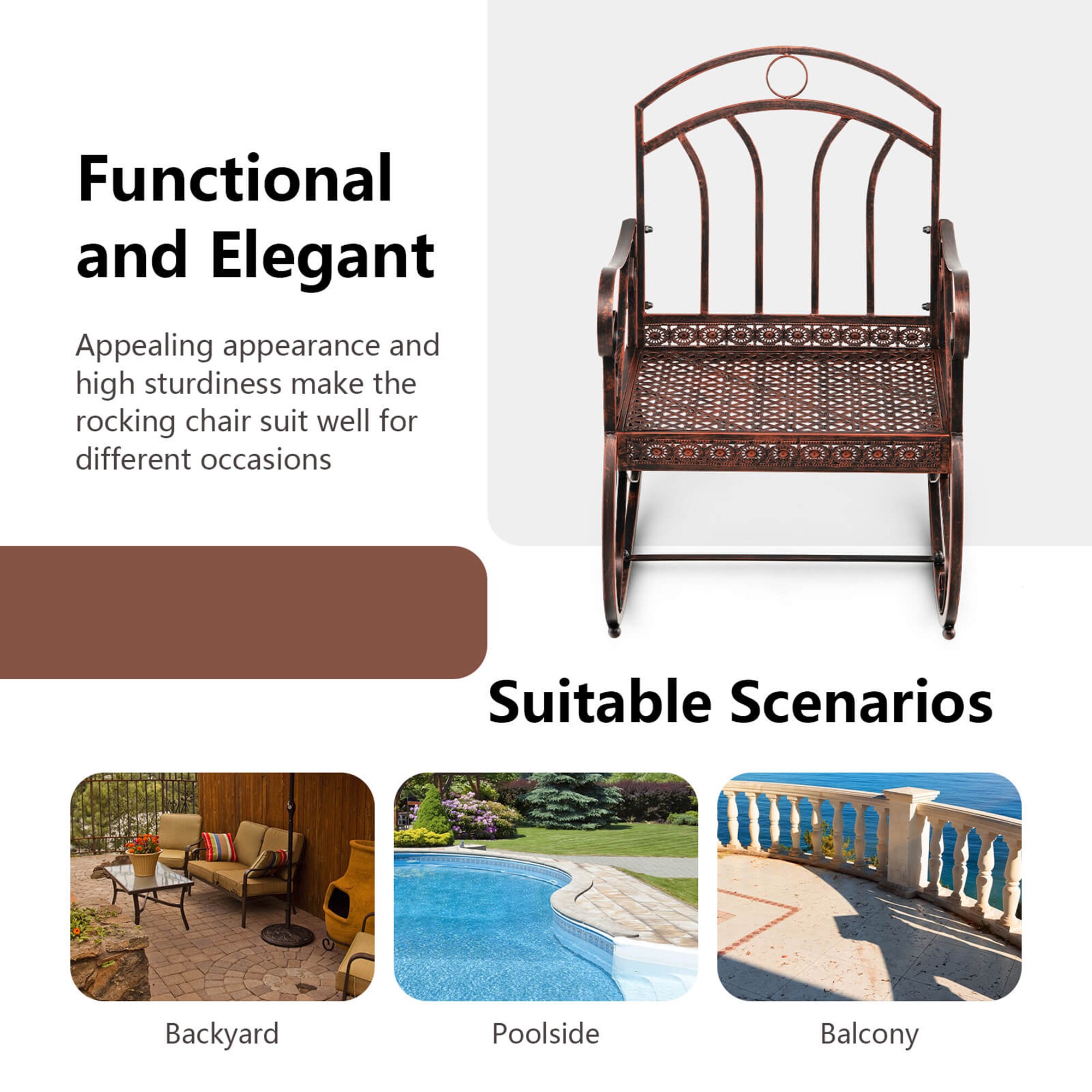Clihome CL-RE-10790 Patio-Chairs - View #11
