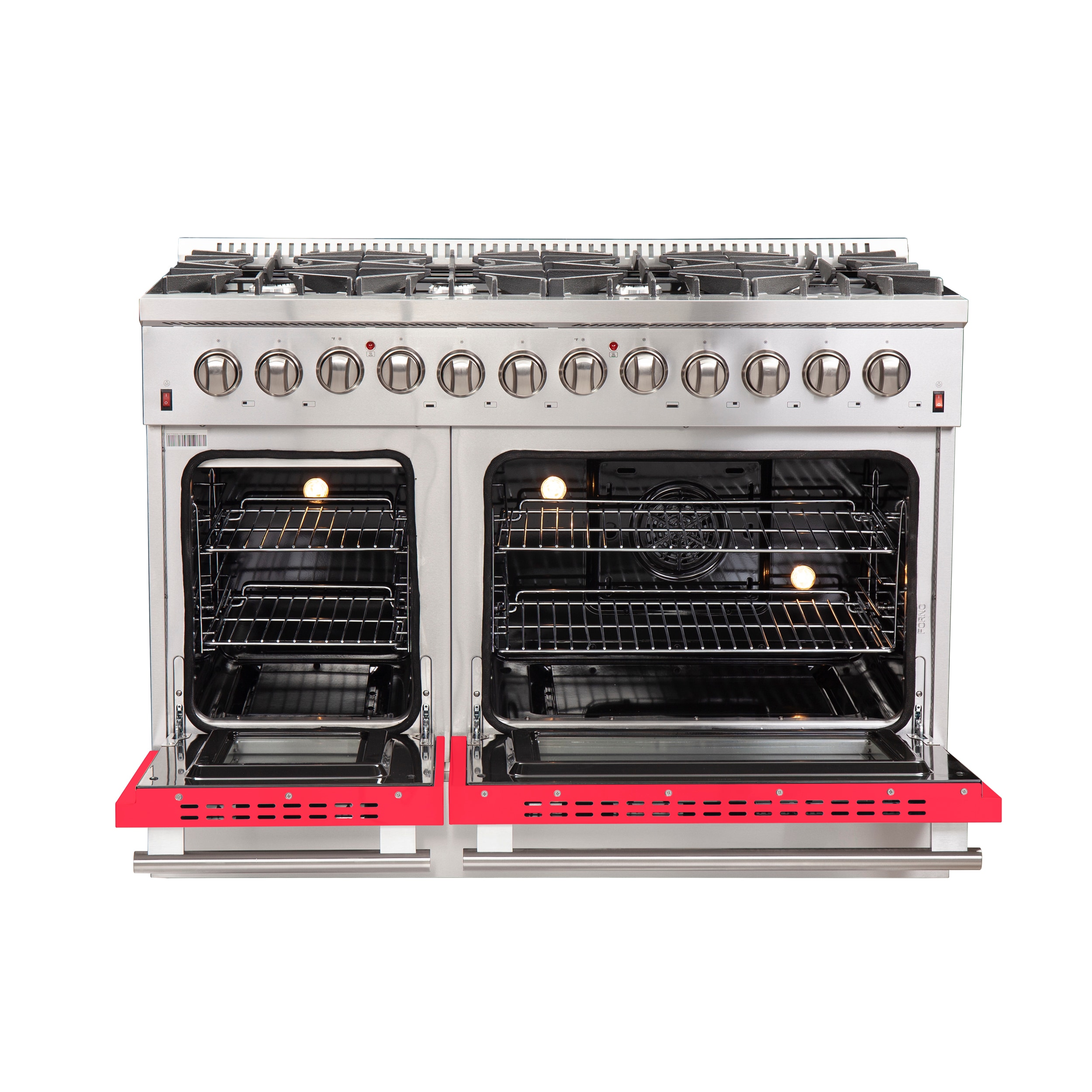 FORNO FFSGS6156-48RED Double-Dual-Fuel-Ranges - View #3