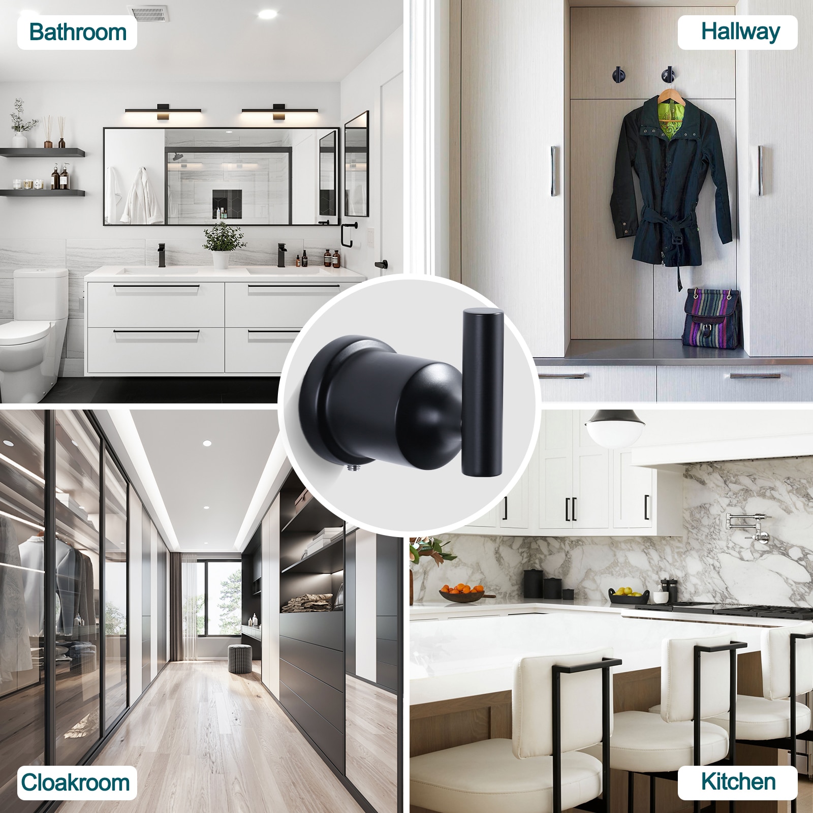 WOWOW 4030601BX2-LW Robe-Hooks - View #7