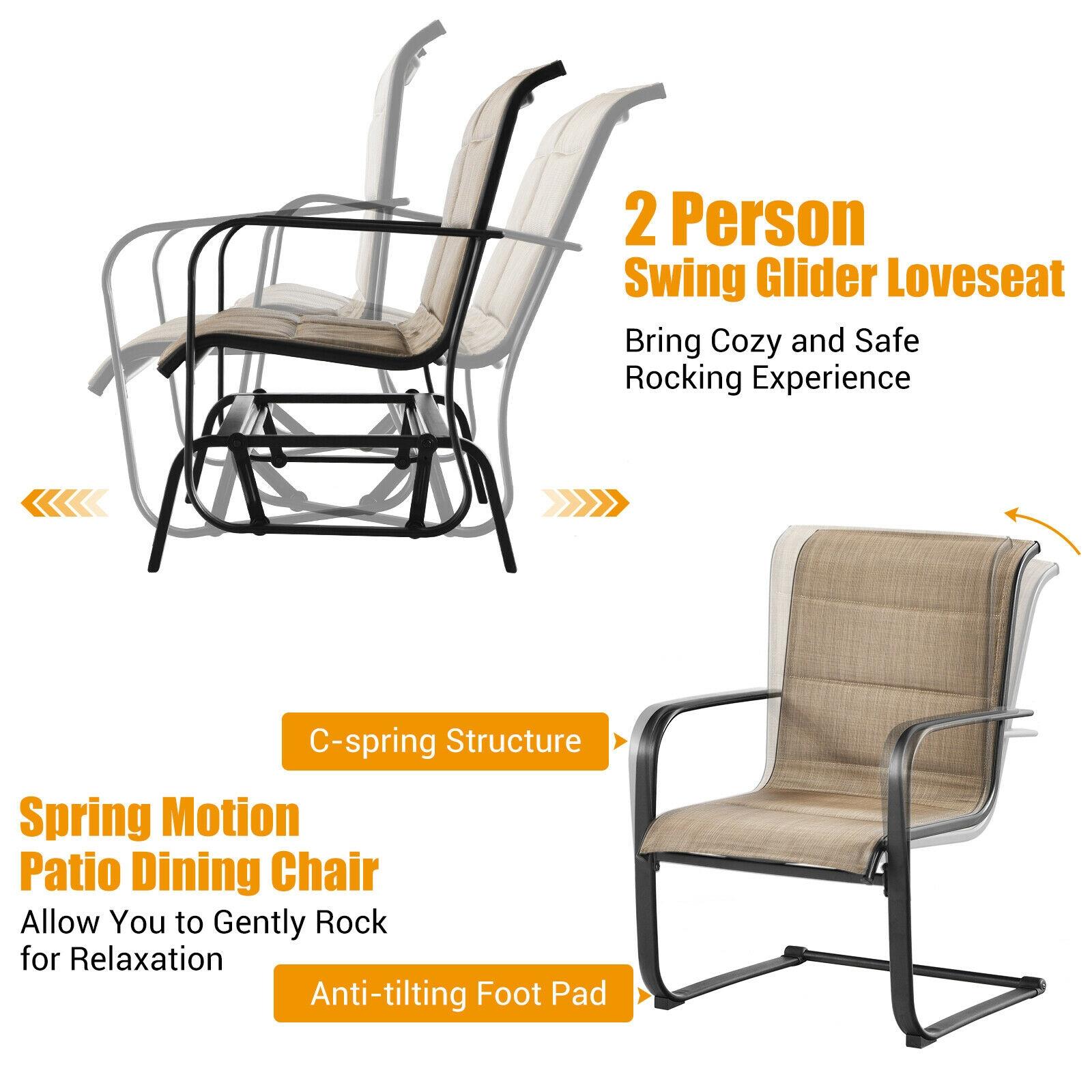 BABOOM BOM-3WL--CF-CO Patio-Conversation-Sets - View #6