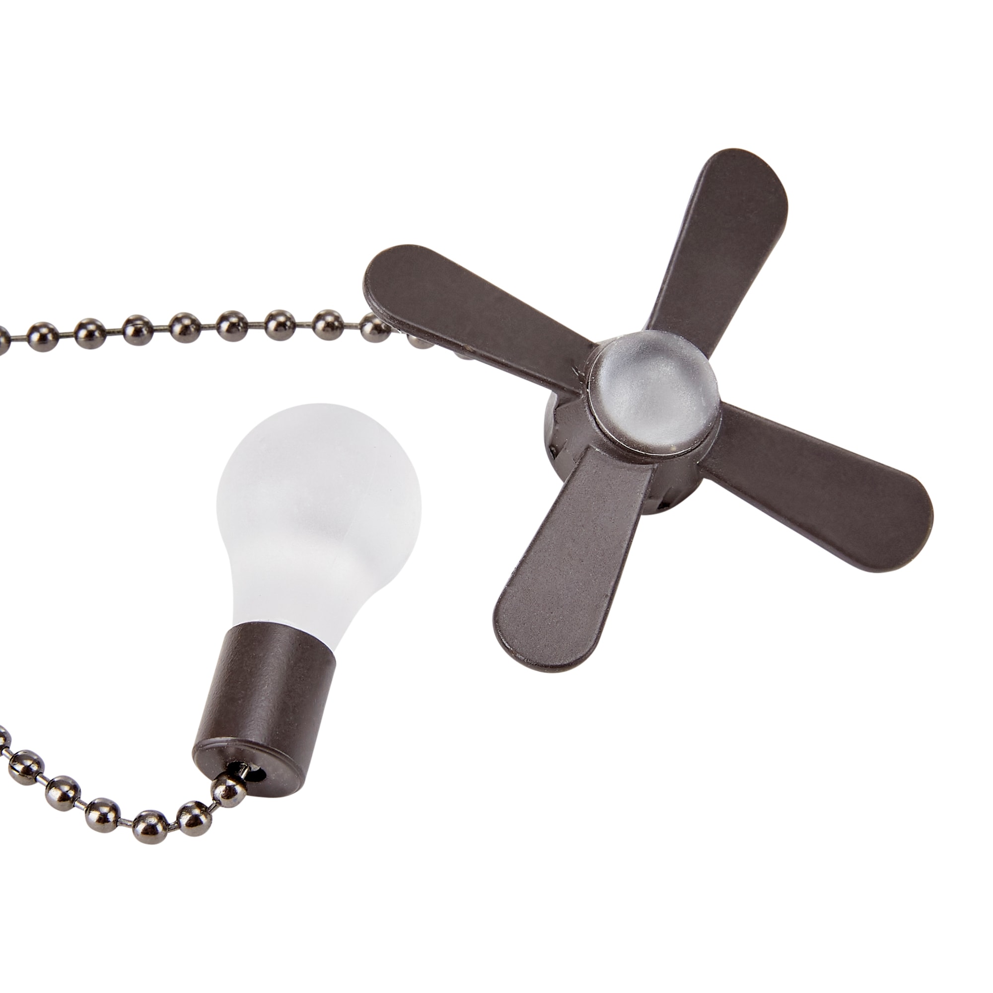 Harbor Breeze 1.85-in Black Plastic Indoor Universal Ceiling Fan Pull Chain  in the Ceiling Fan Accessories department at