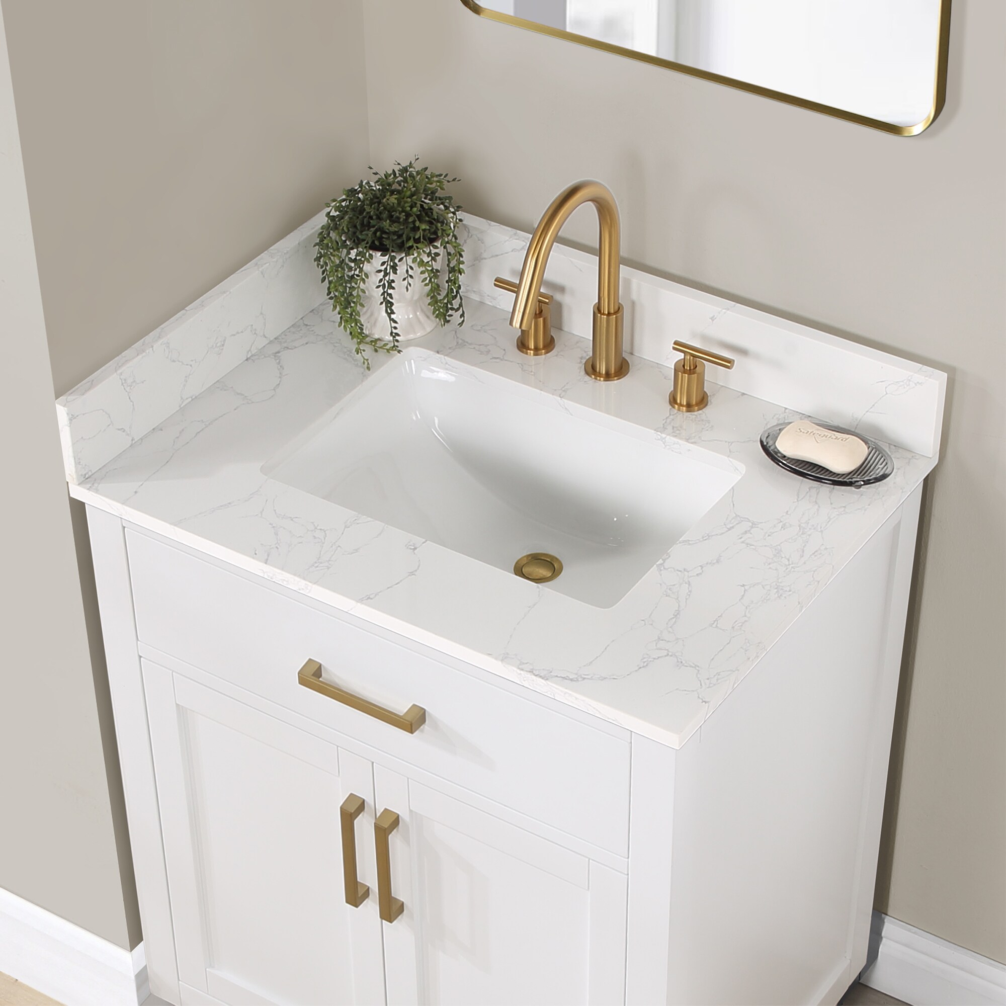 Altair 557030-WH-GW Bath-Vanity-Combo - View #4